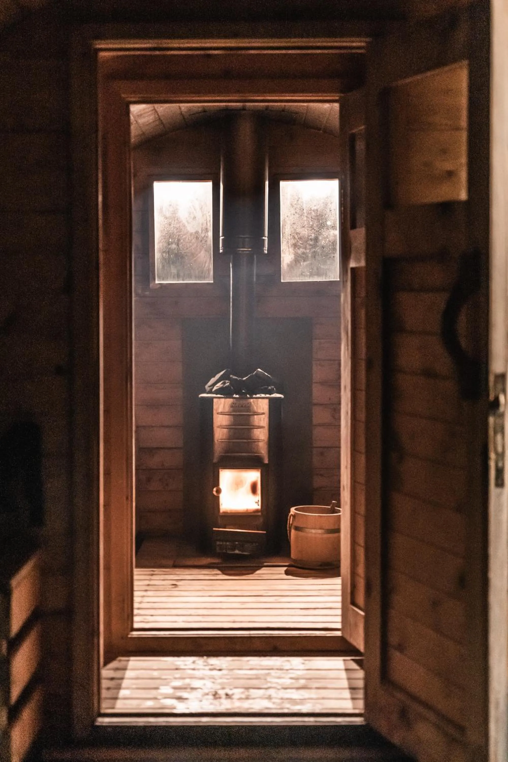 Sauna in Chata MTB