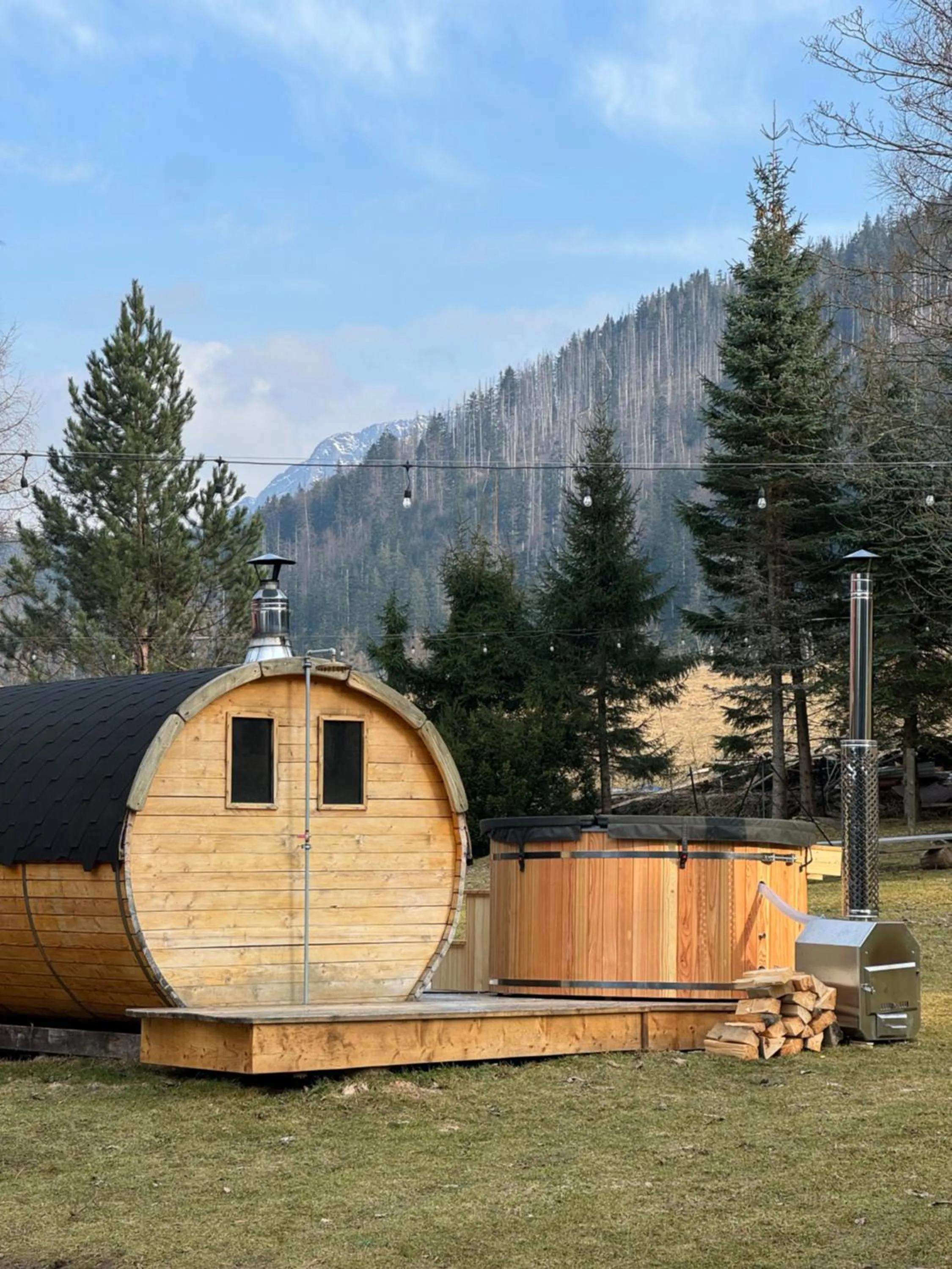 Hot Tub in Chata MTB