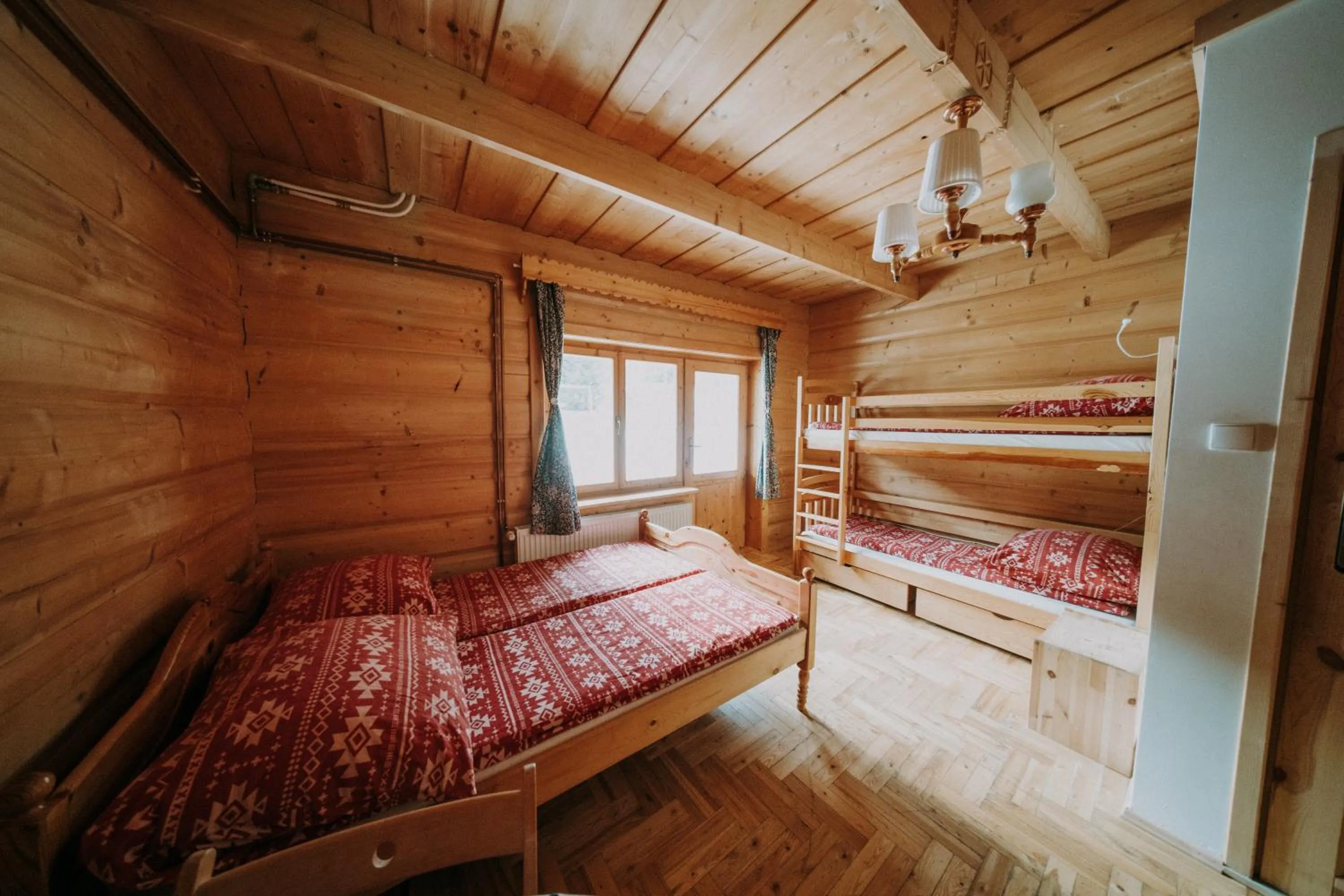 Photo of the whole room, Bed in Chata MTB