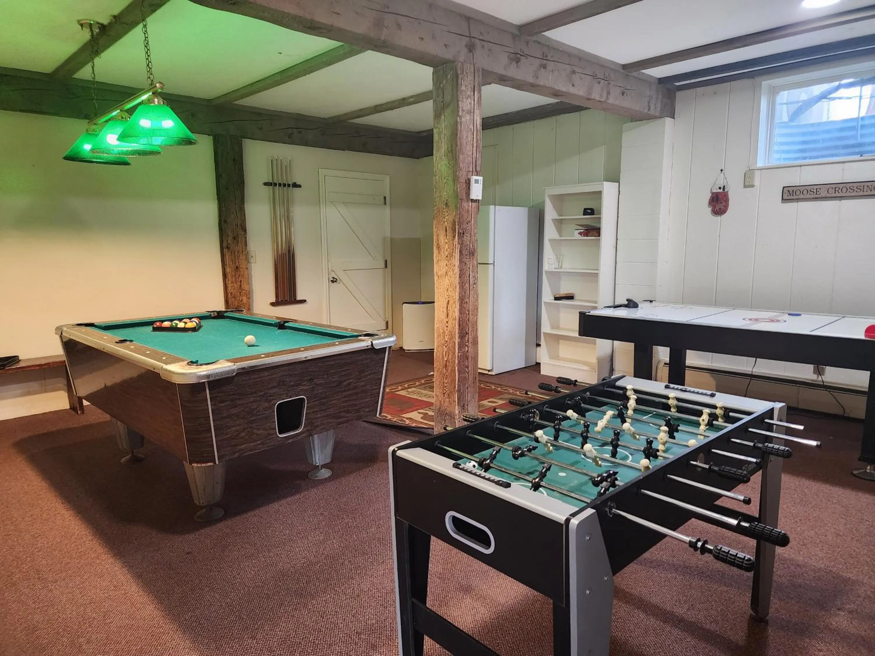 Game Room in Mountaineer Inn