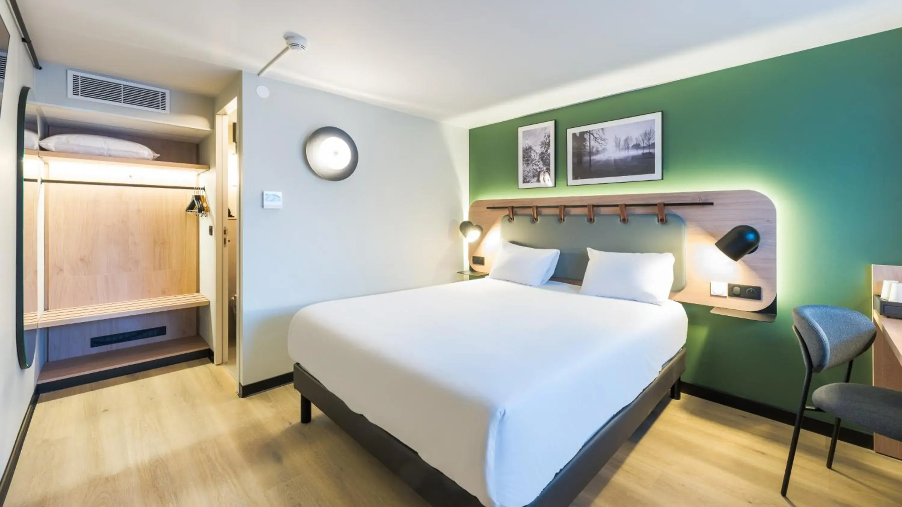 Bed in Campanile NATURE - Lyon Est Bron Eurexpo Bed in Campanile NATURE - Lyon Est Bron Eurexpo