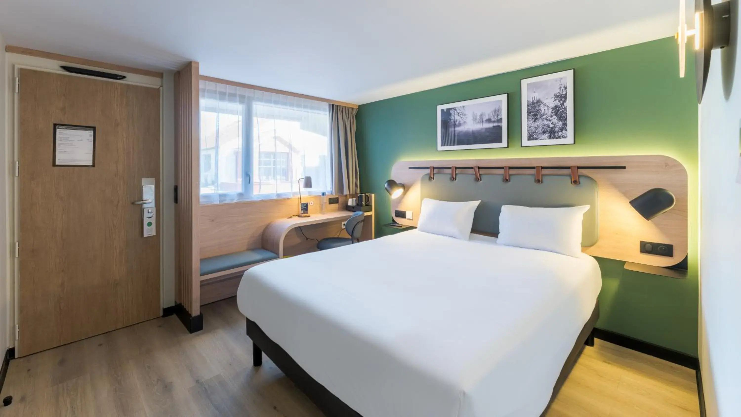 Bed in Campanile NATURE - Lyon Est Bron Eurexpo Bed in Campanile NATURE - Lyon Est Bron Eurexpo