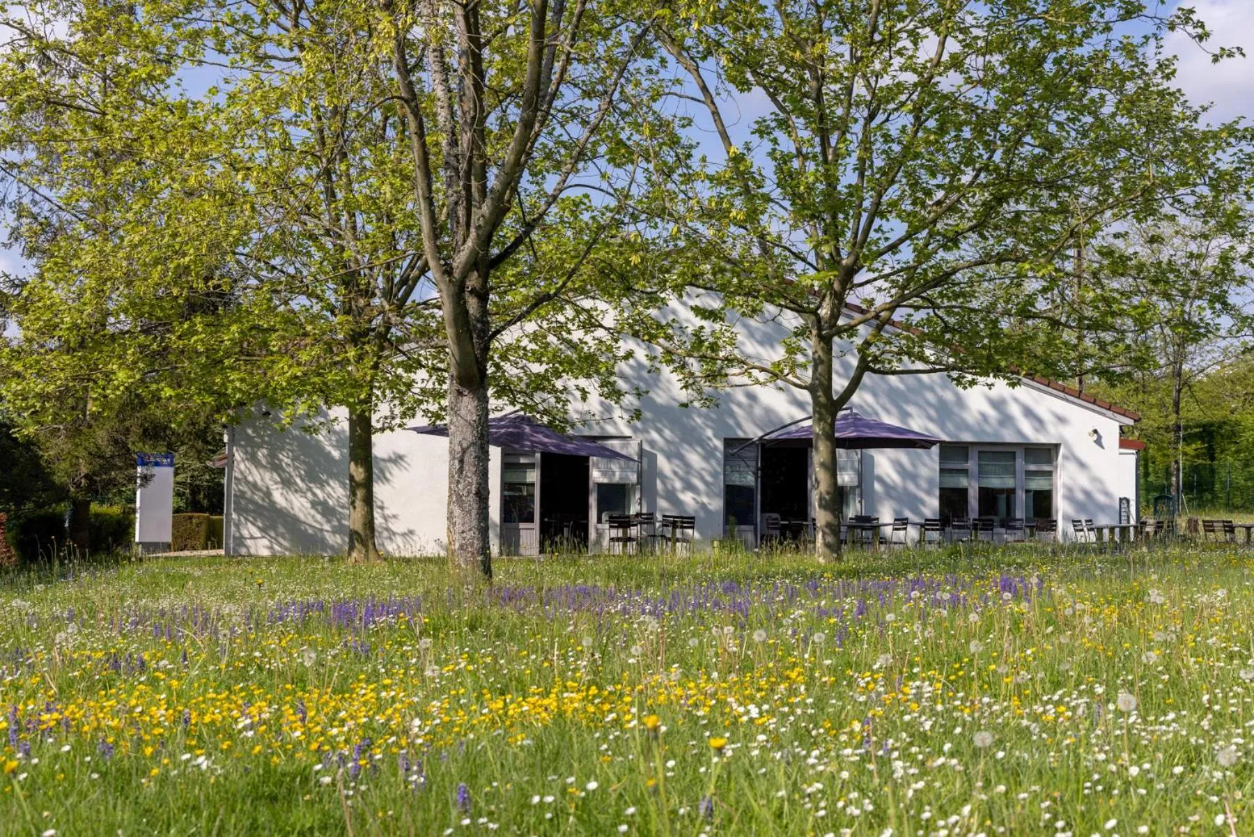 Patio in The Originals City, Hôtel Mâcon Nord