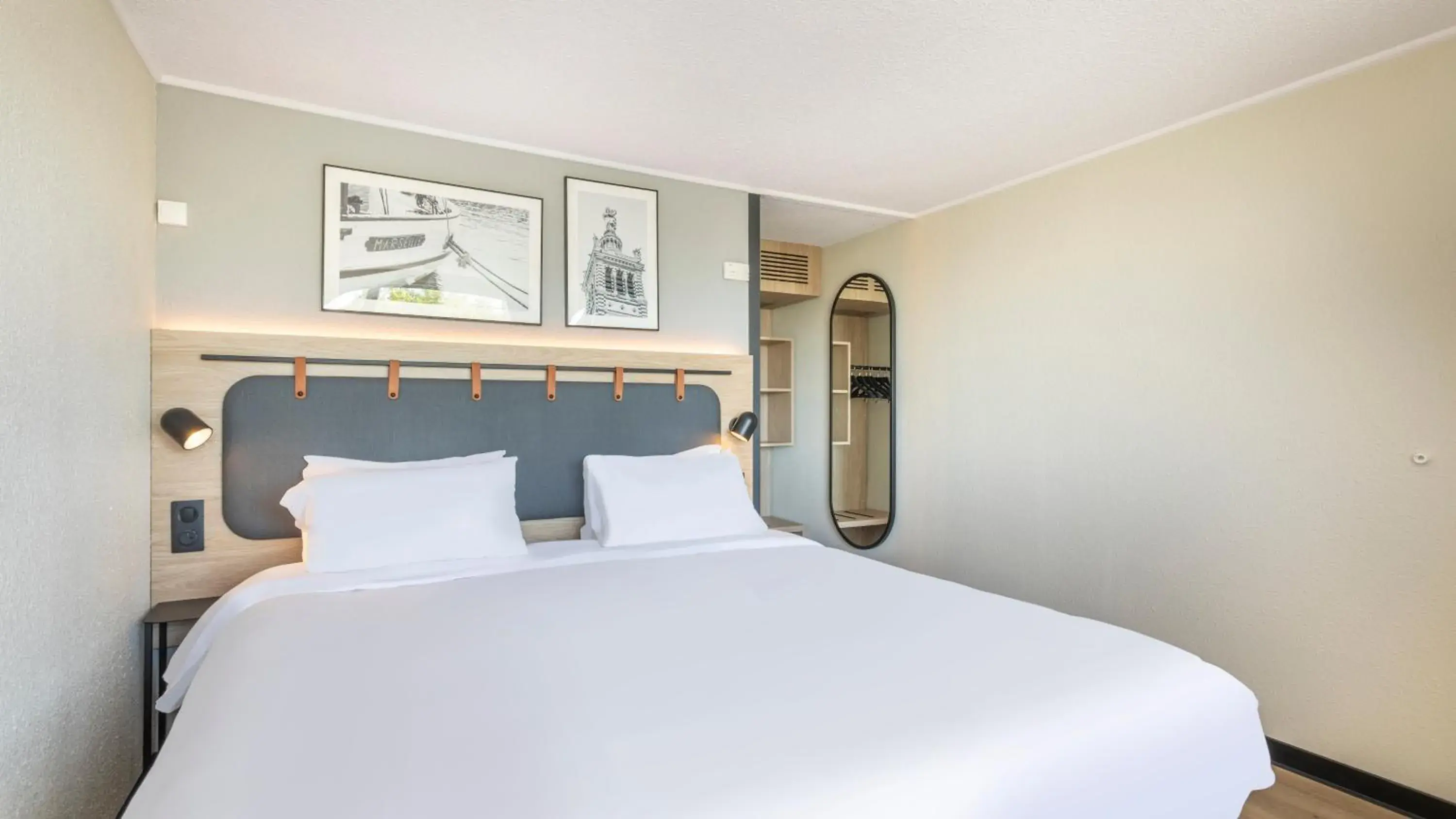 Bed in Campanile NATURE - Marseille Saint-Antoine Bed in Campanile NATURE - Marseille Saint-Antoine