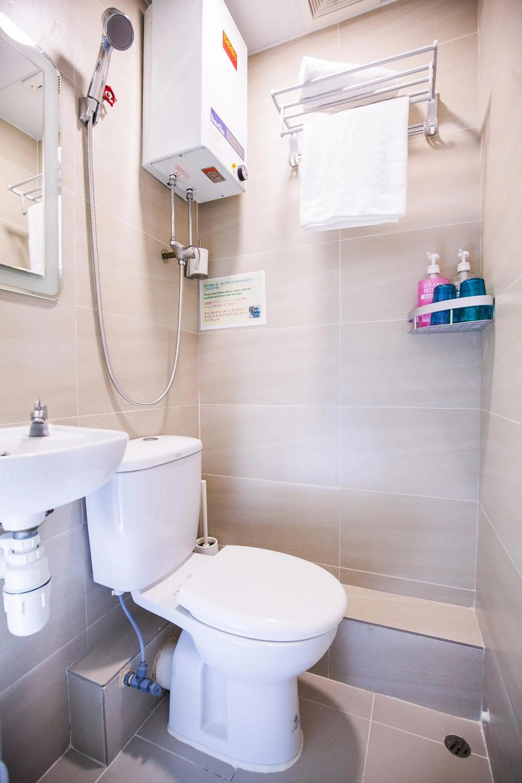 Toilet in Smiley Inn