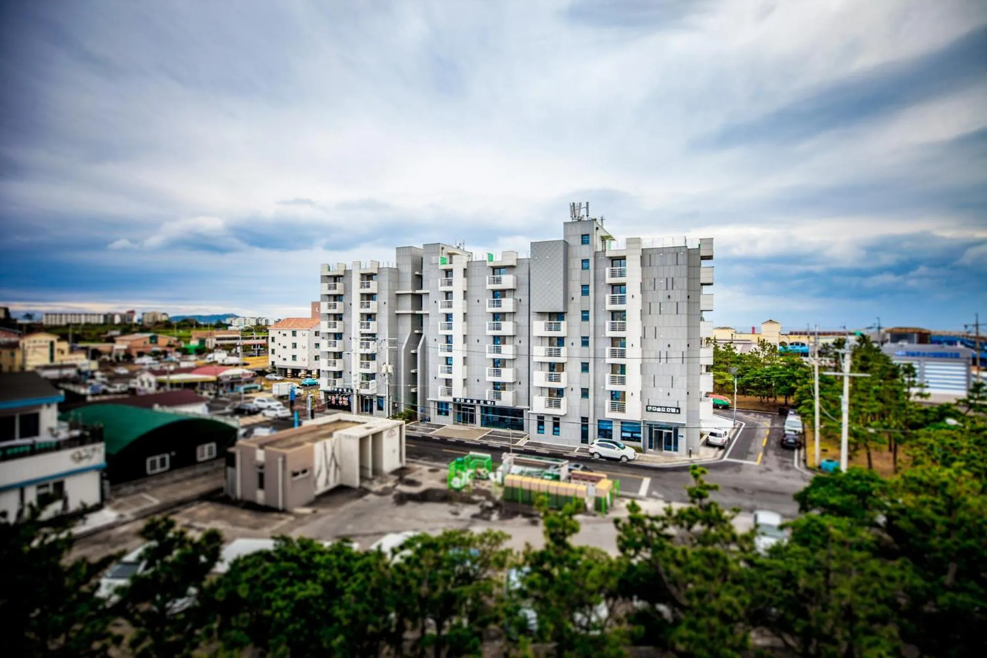 Property building in Jeju Moseulpo Hotel