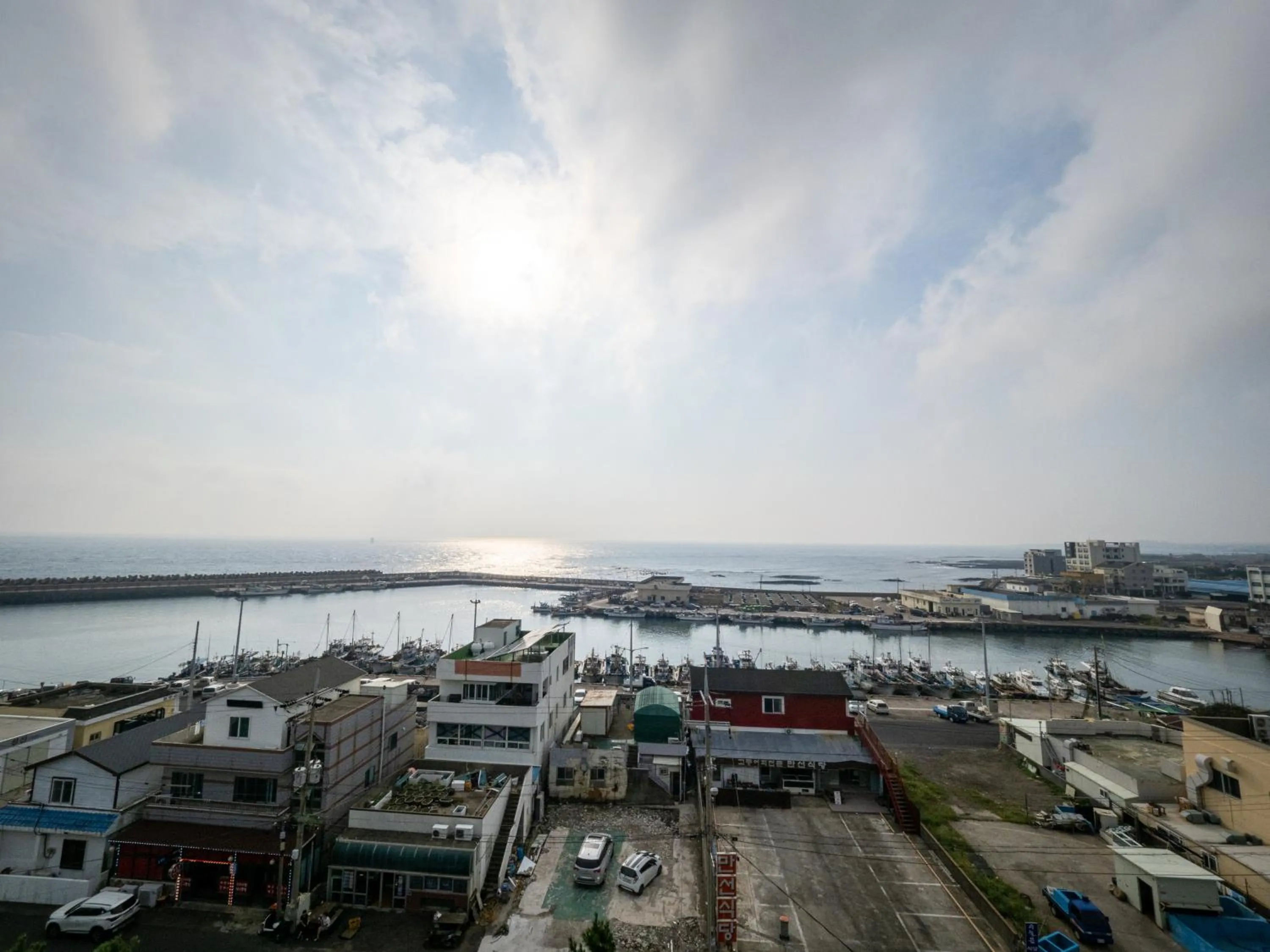 Sea view in Jeju Moseulpo Hotel