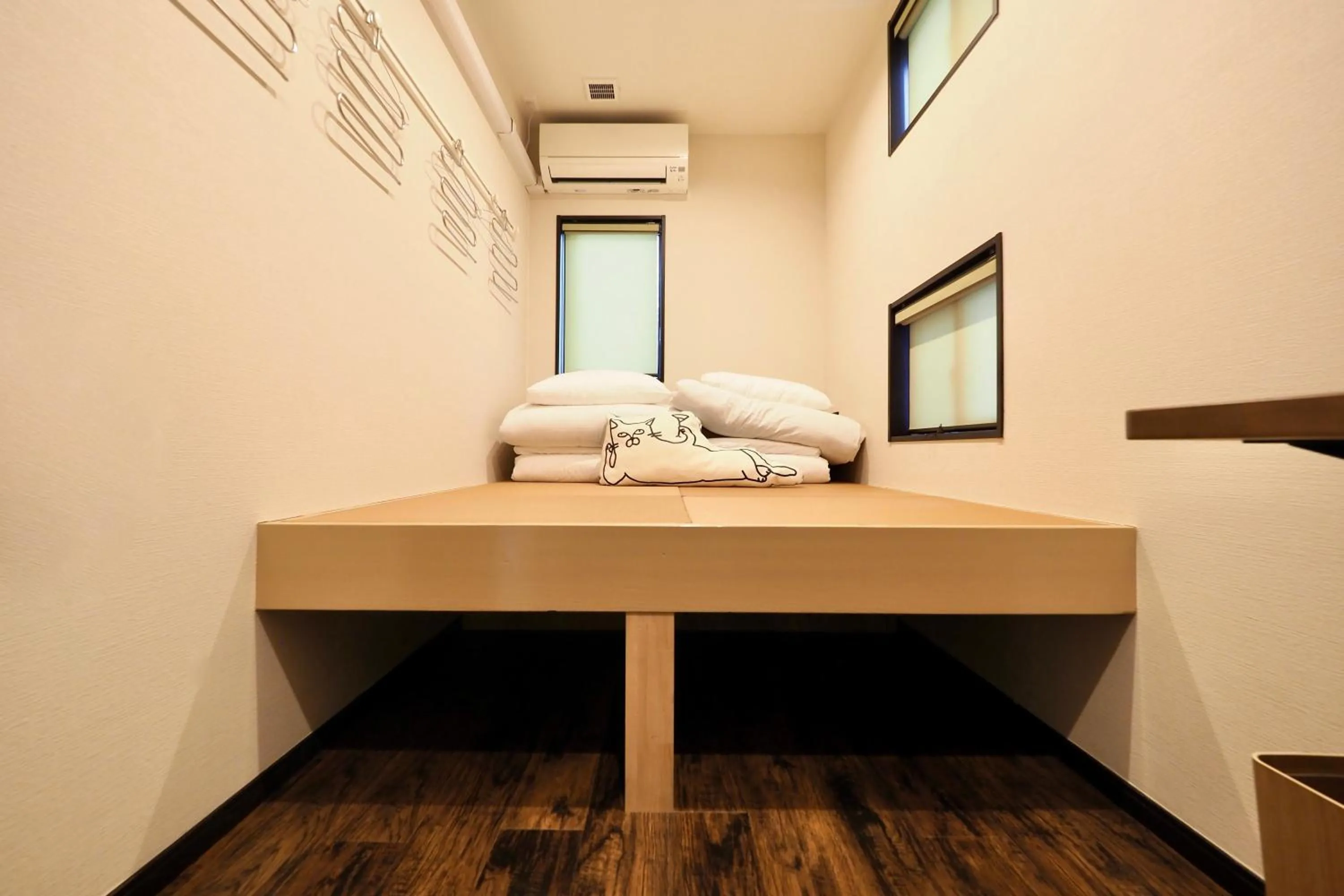 Bed in Nekokura Hostel