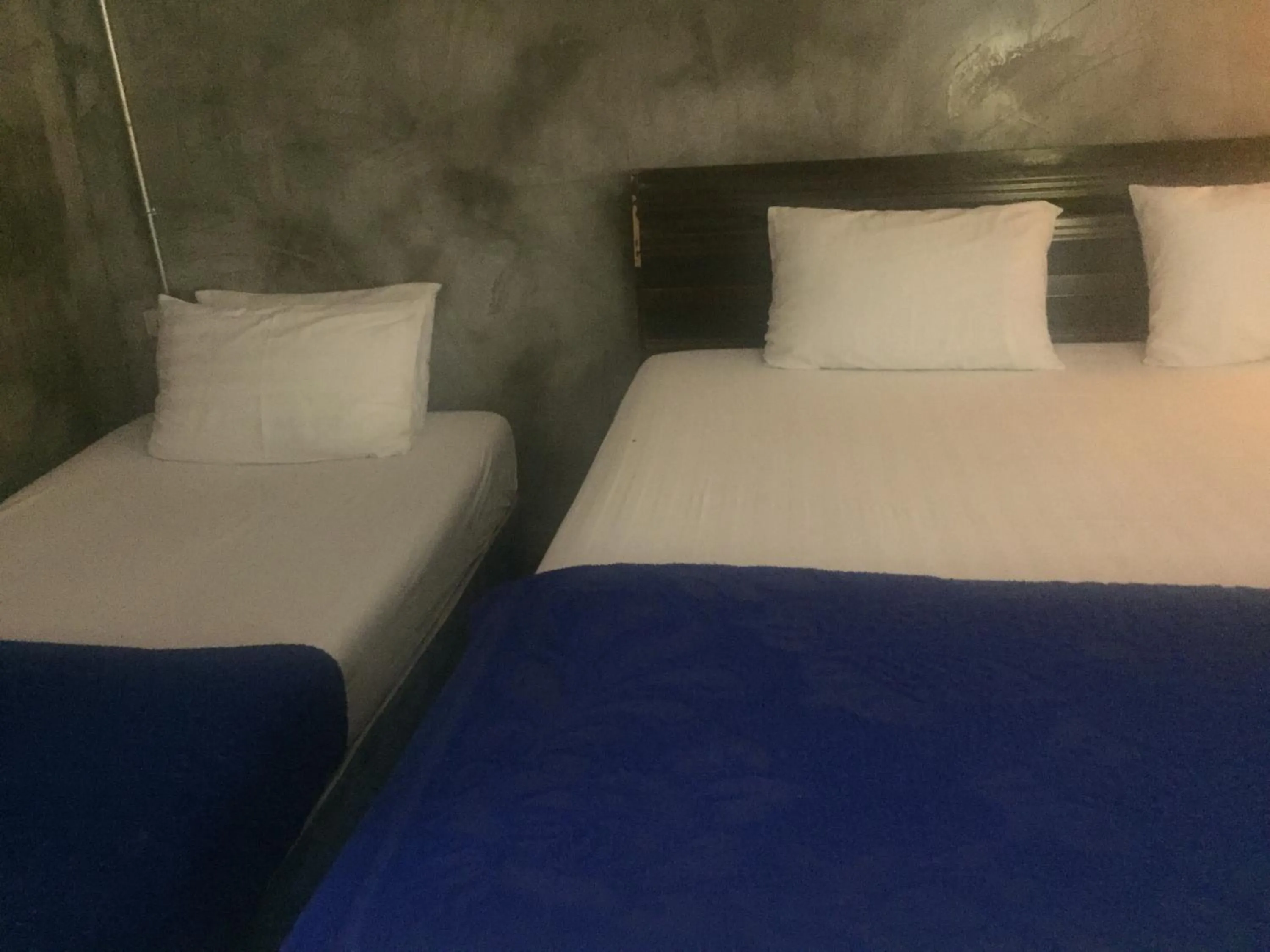 Bed in Crescent Bay Resort