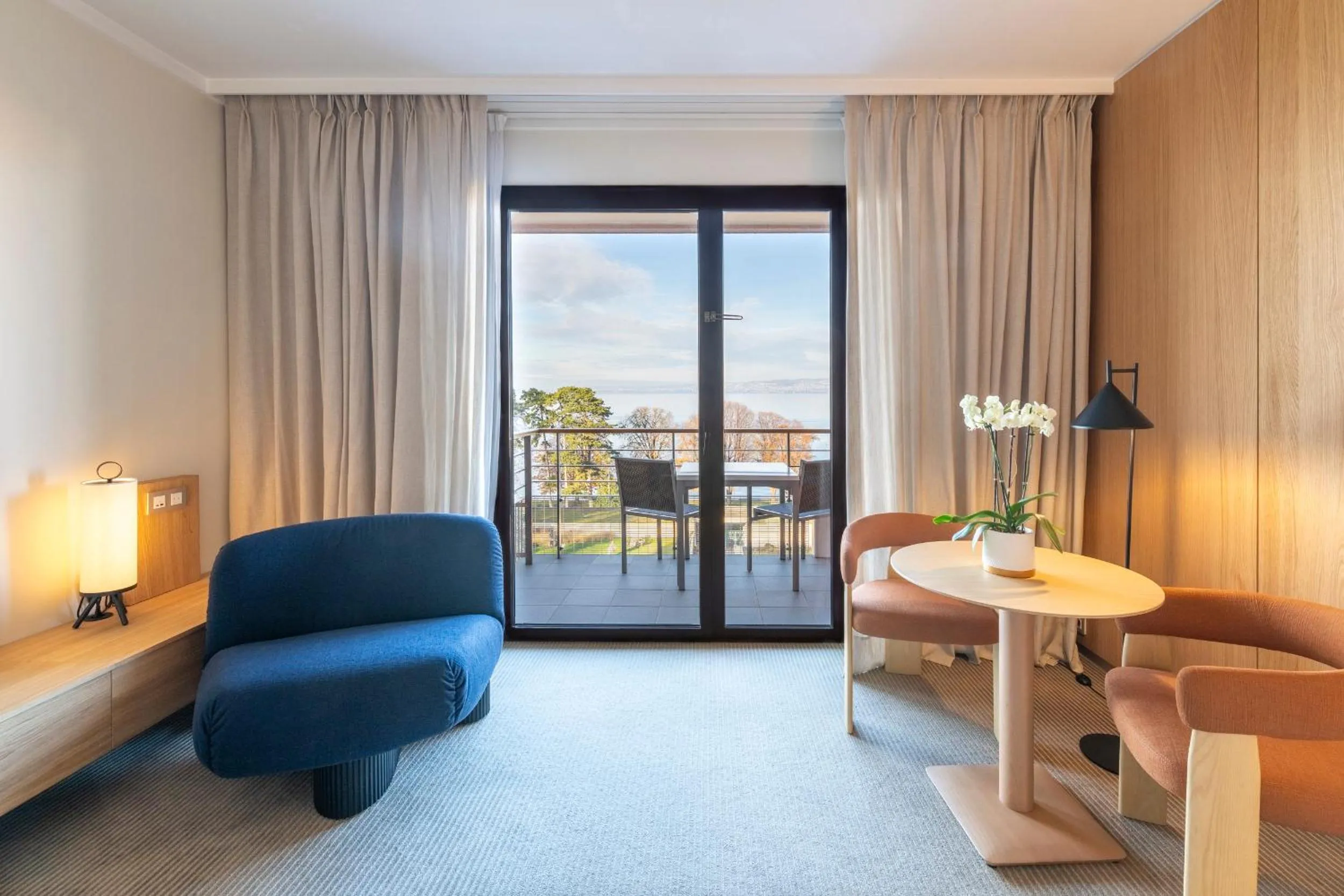 Living room in Hilton Evian Les Bains