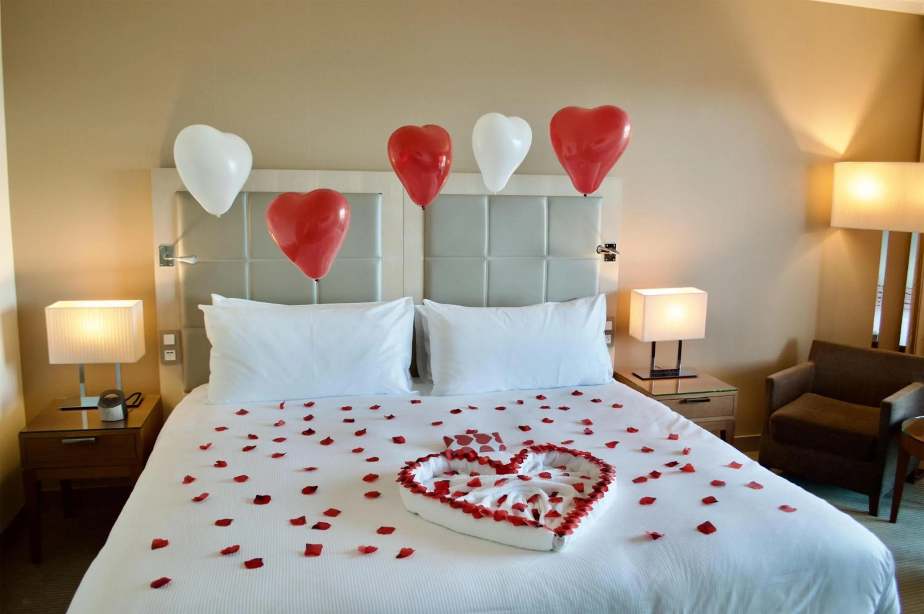 Bed in Hilton Evian Les Bains