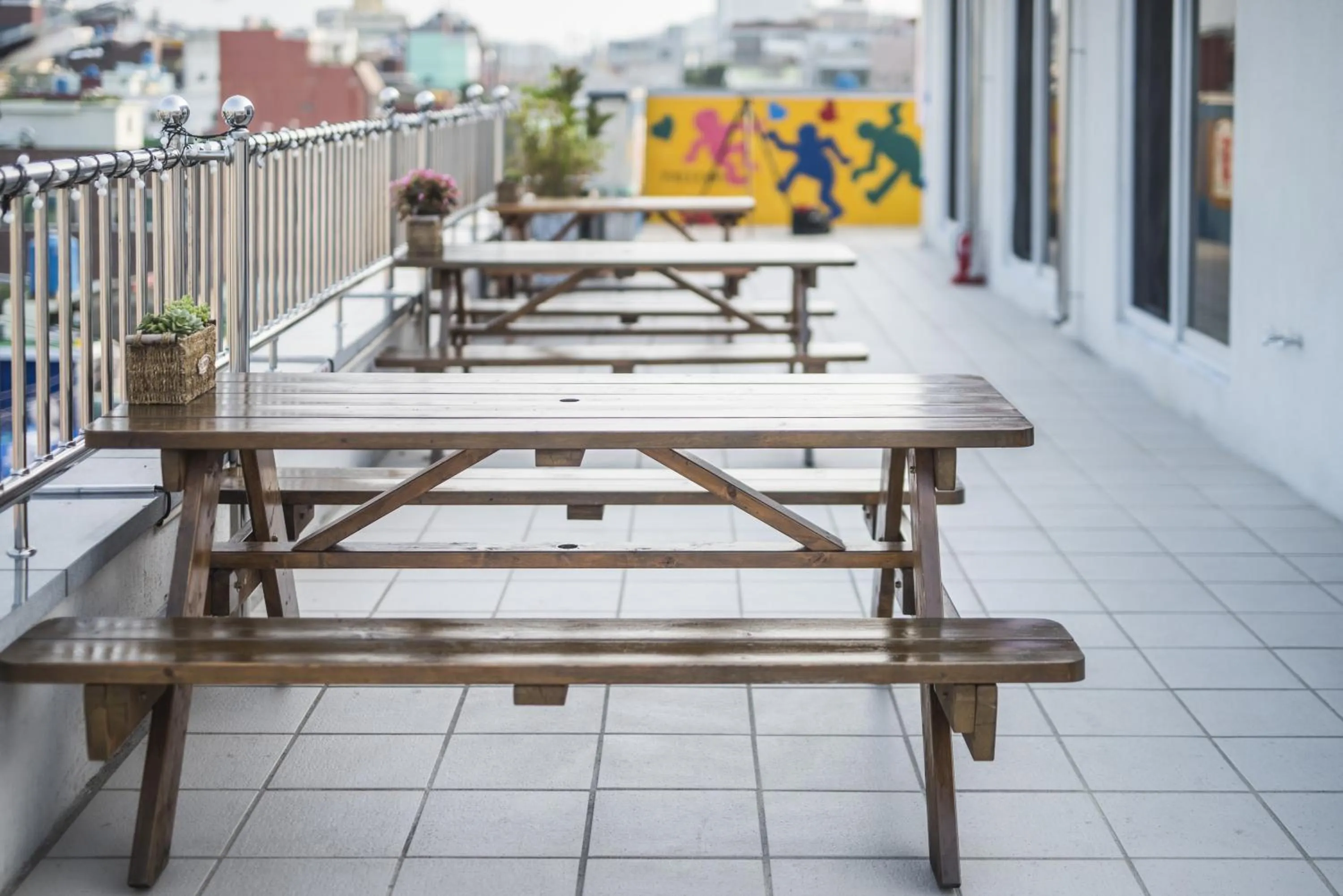 Seating area in Big O Show Guesthouse