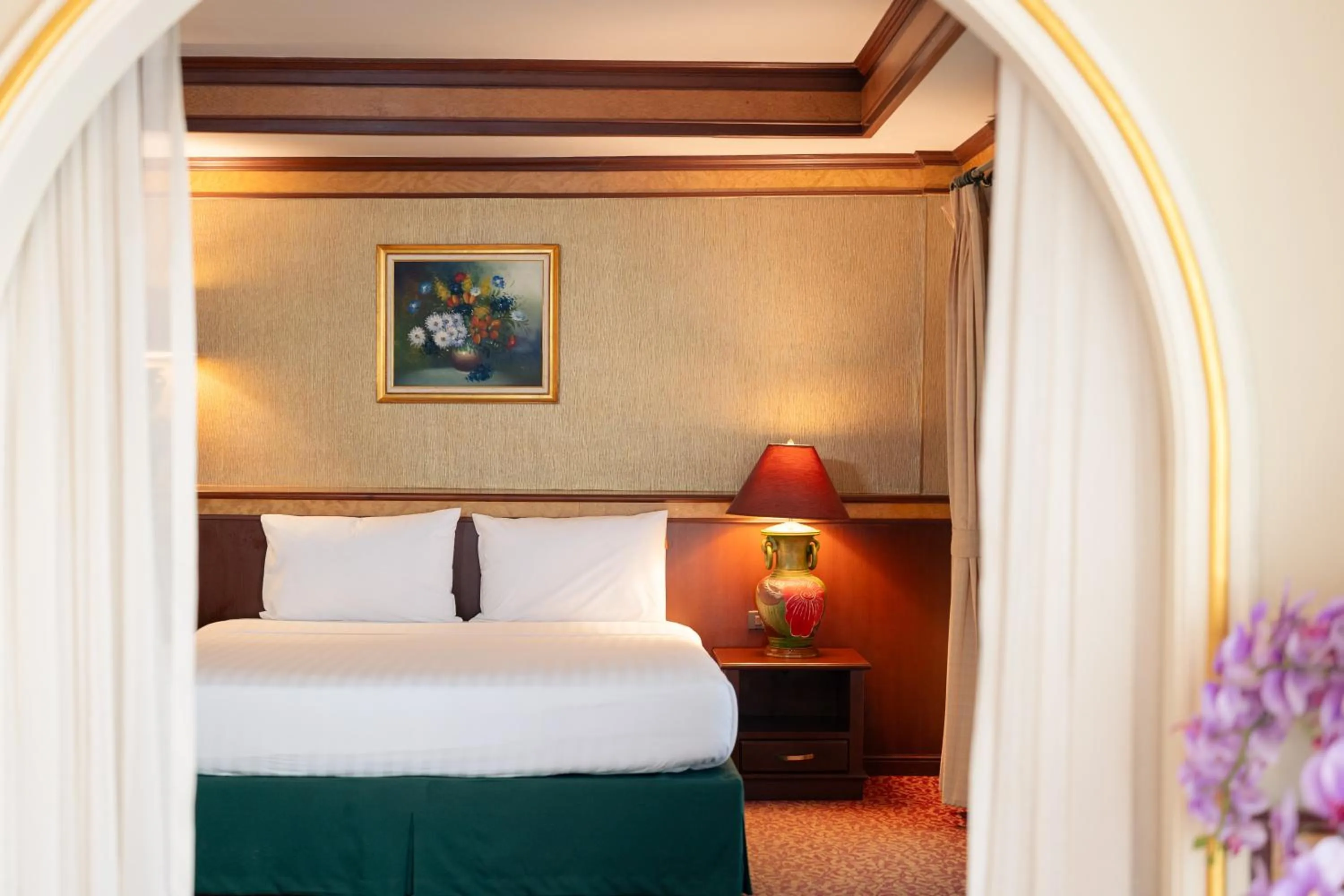 Bedroom, Bed in Erawan Phangnga Hotel, Natai Beach