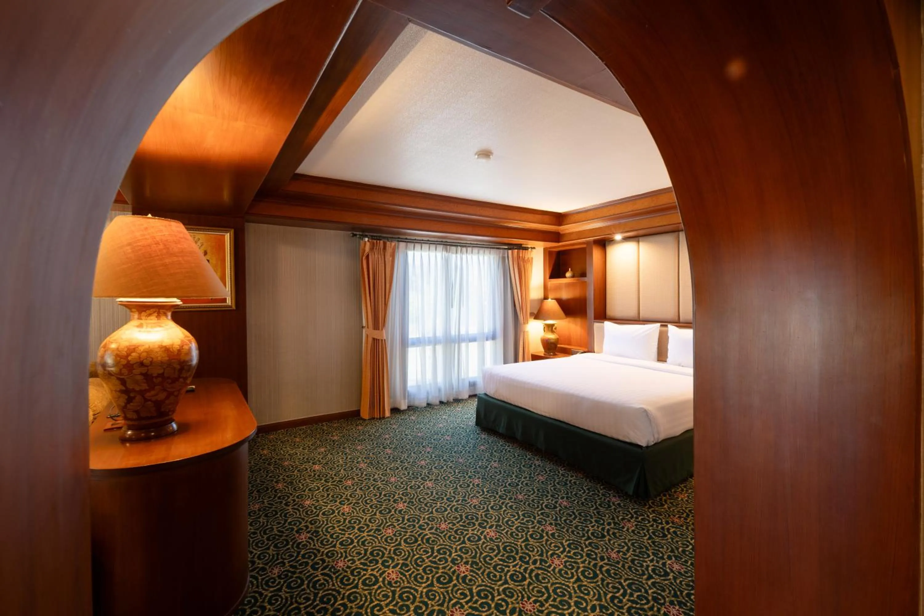 Photo of the whole room, Bed in Erawan Phangnga Hotel, Natai Beach