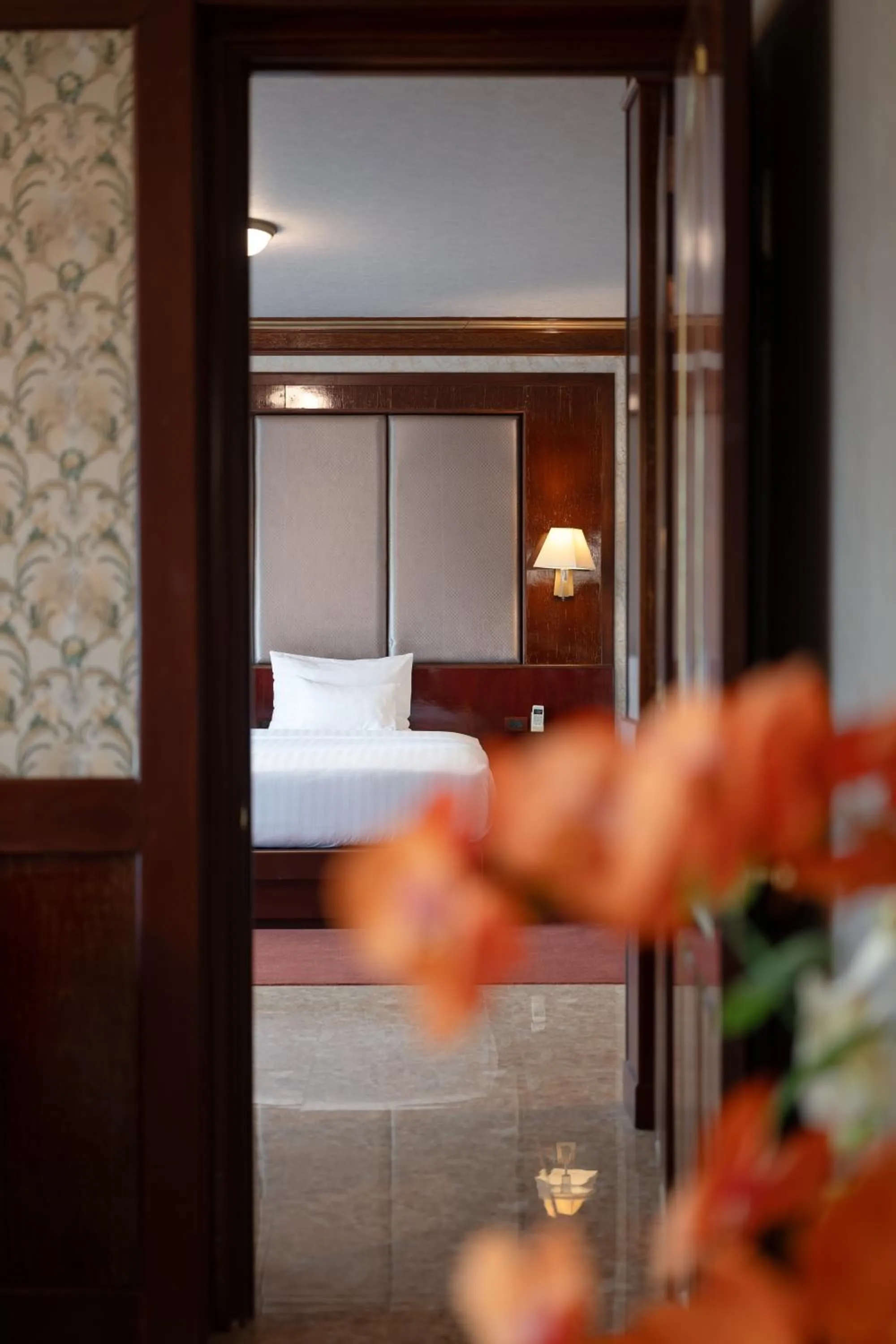 Bed in Erawan Hotel,Natai Beach