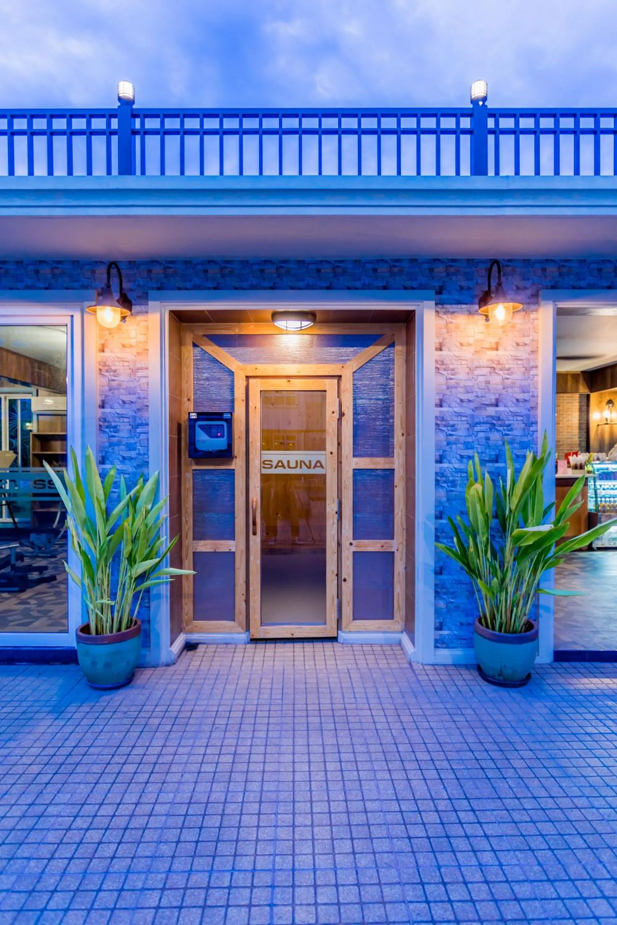 Sauna in Erawan Hotel