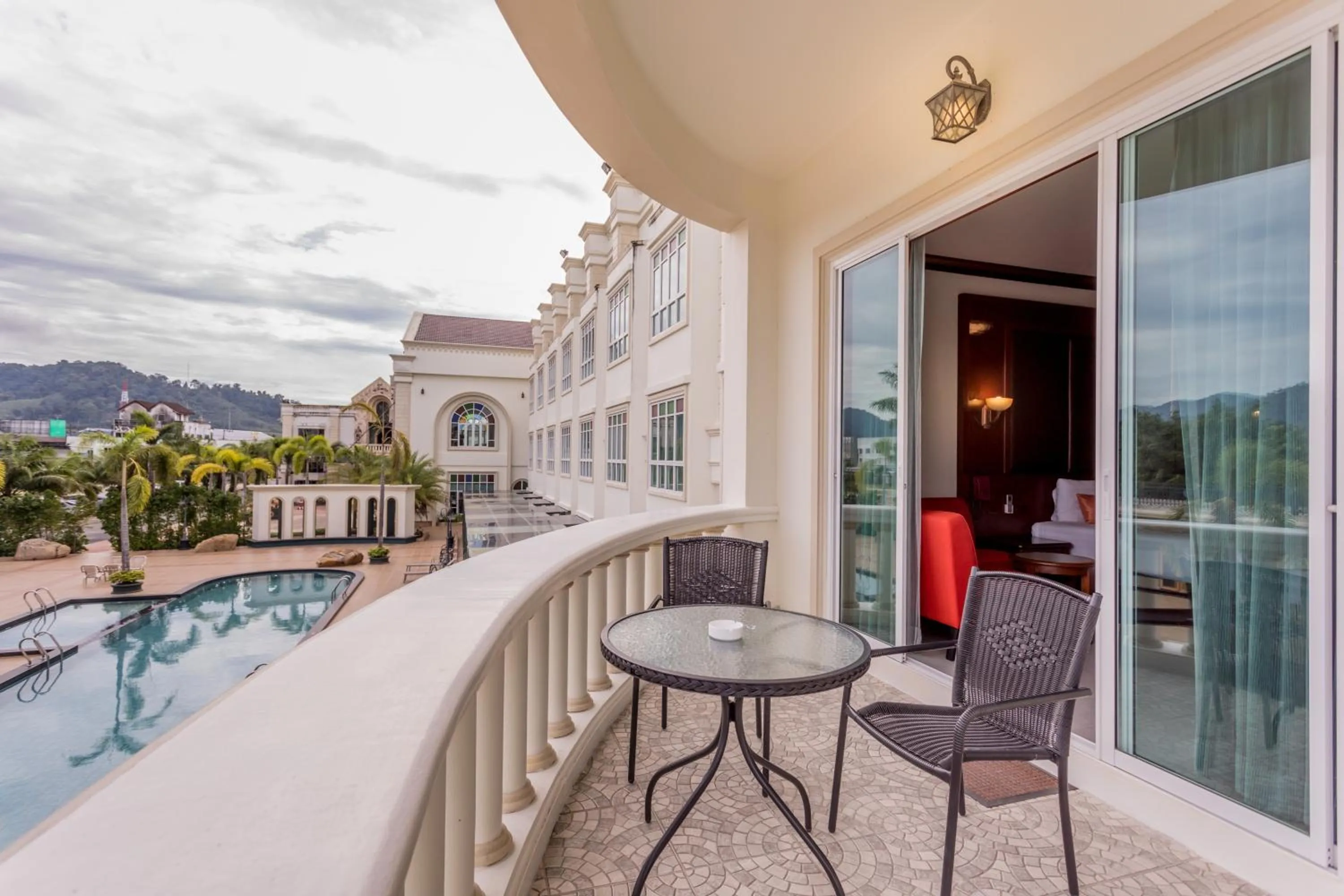 Balcony/Terrace in Erawan Hotel