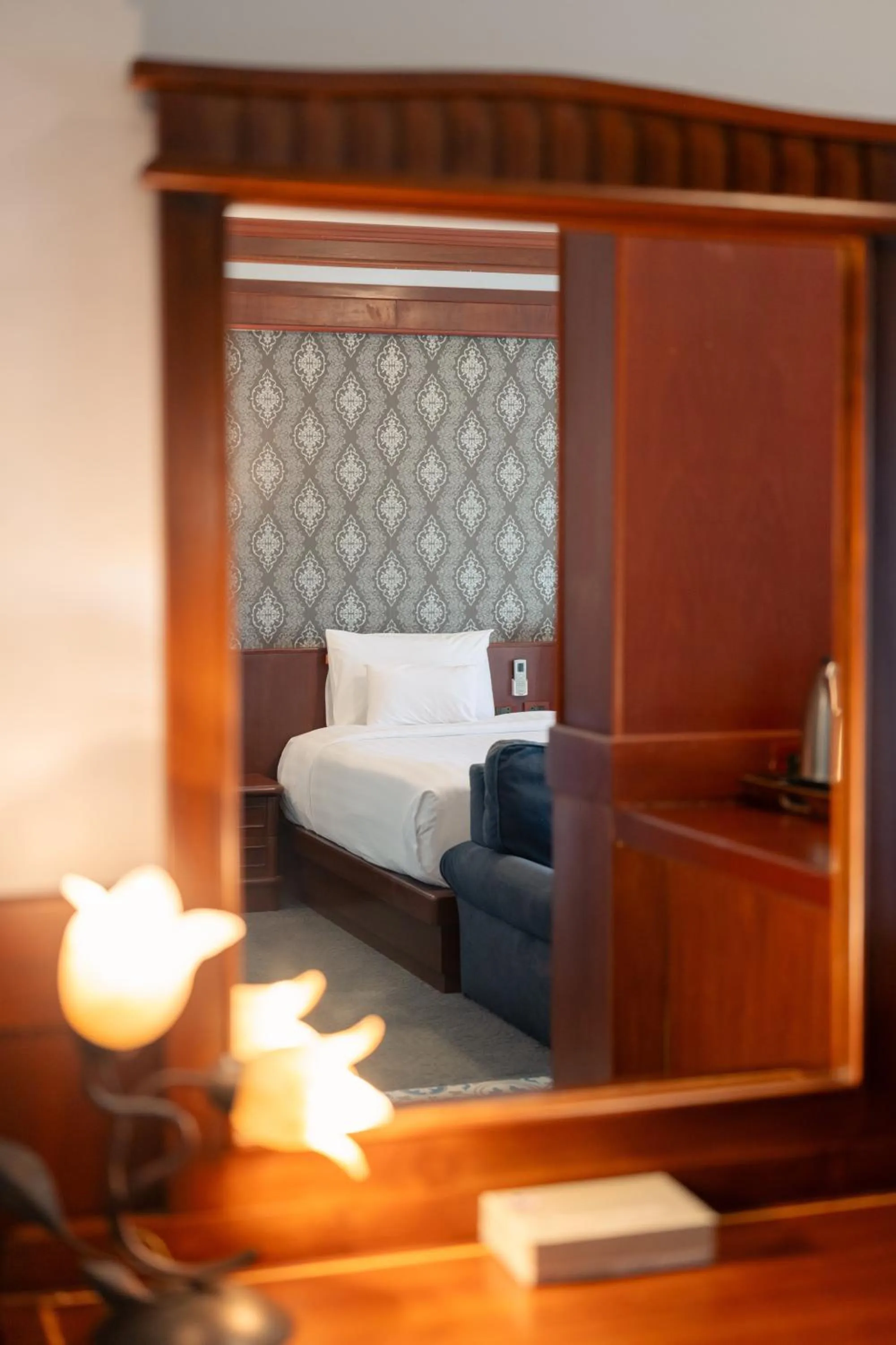 Photo of the whole room, Bed in Erawan Phangnga Hotel, Natai Beach