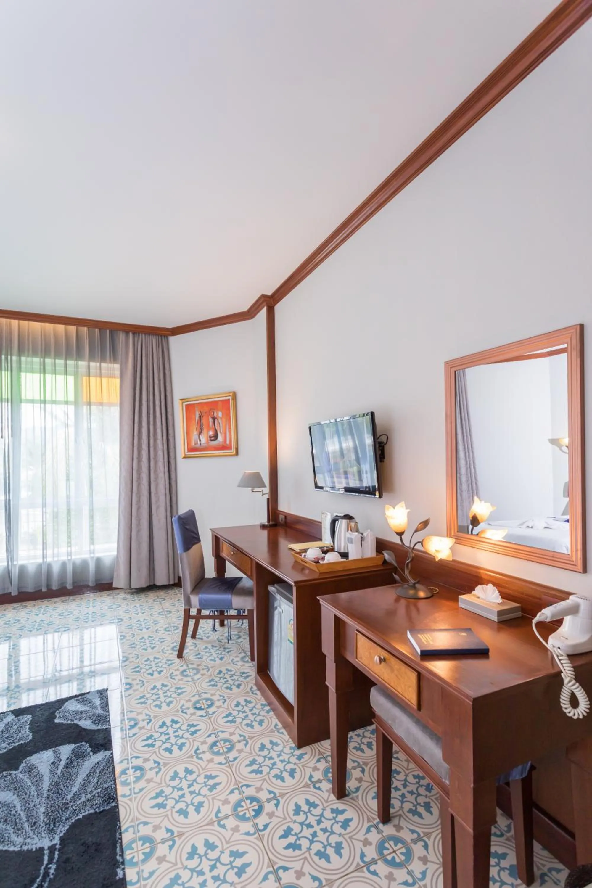 Bedroom in Erawan Hotel