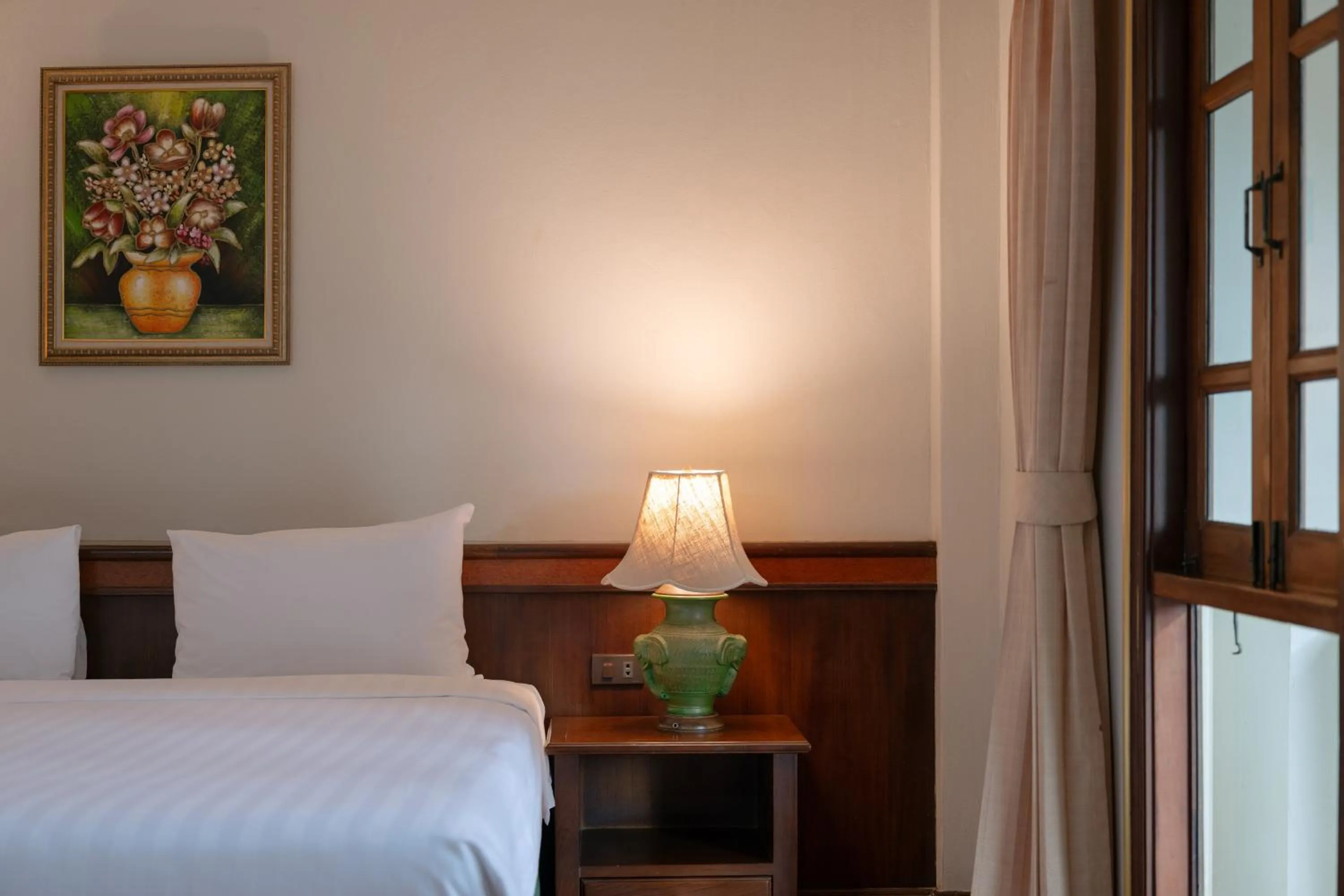 Bed in Erawan Hotel,Natai Beach