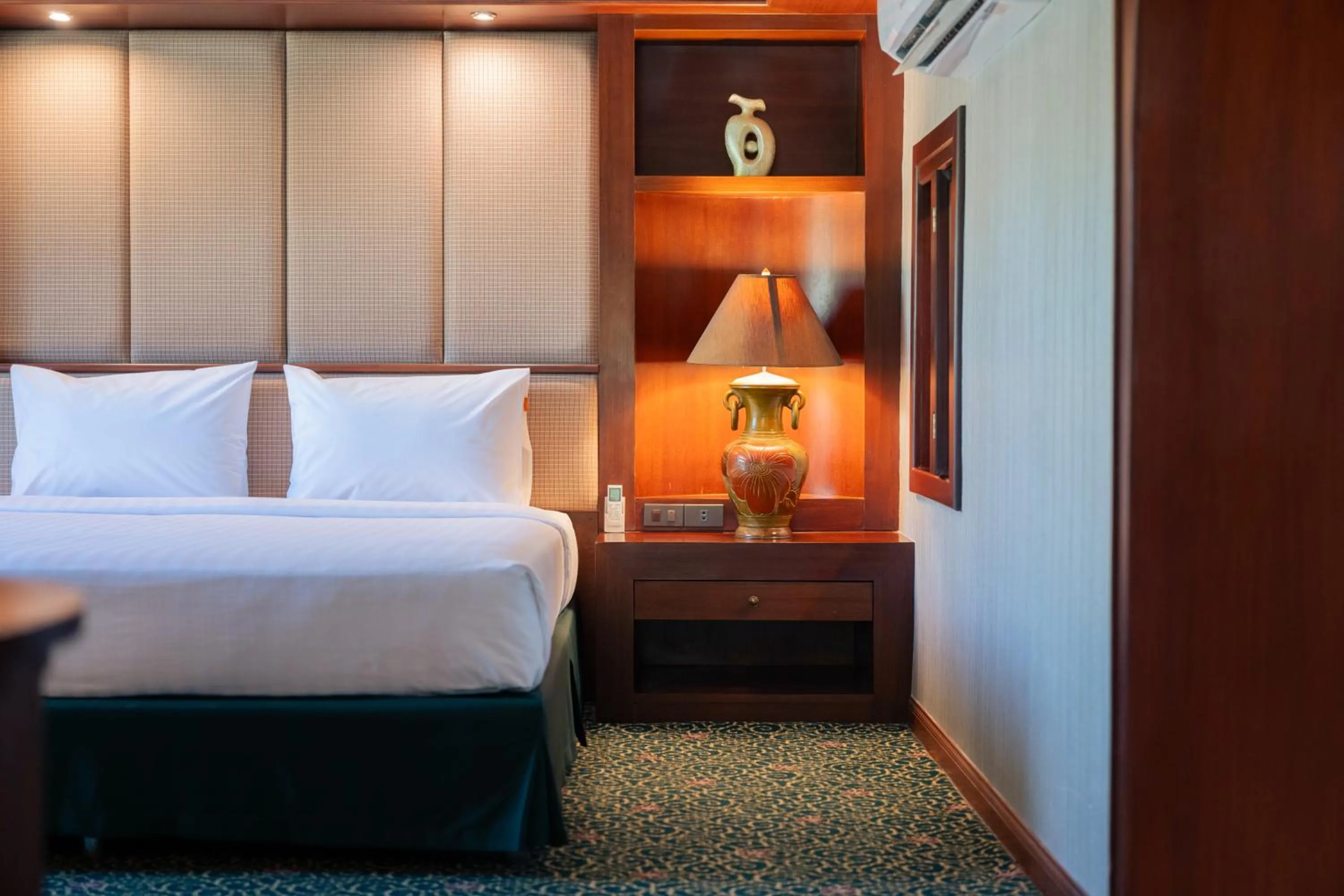 Bedroom, Bed in Erawan Phangnga Hotel, Natai Beach