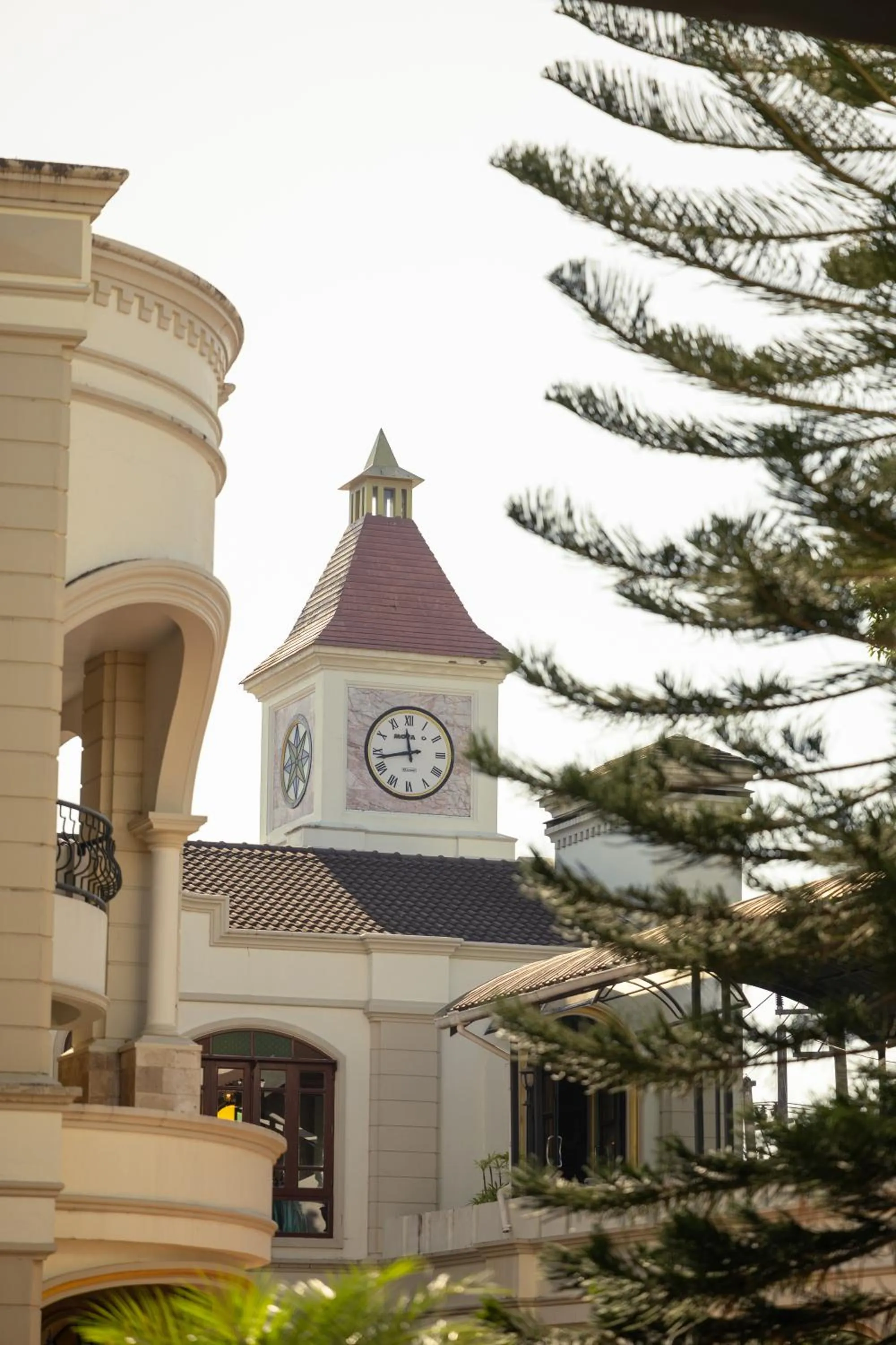 Inner courtyard view in Erawan Phangnga Hotel, Natai Beach