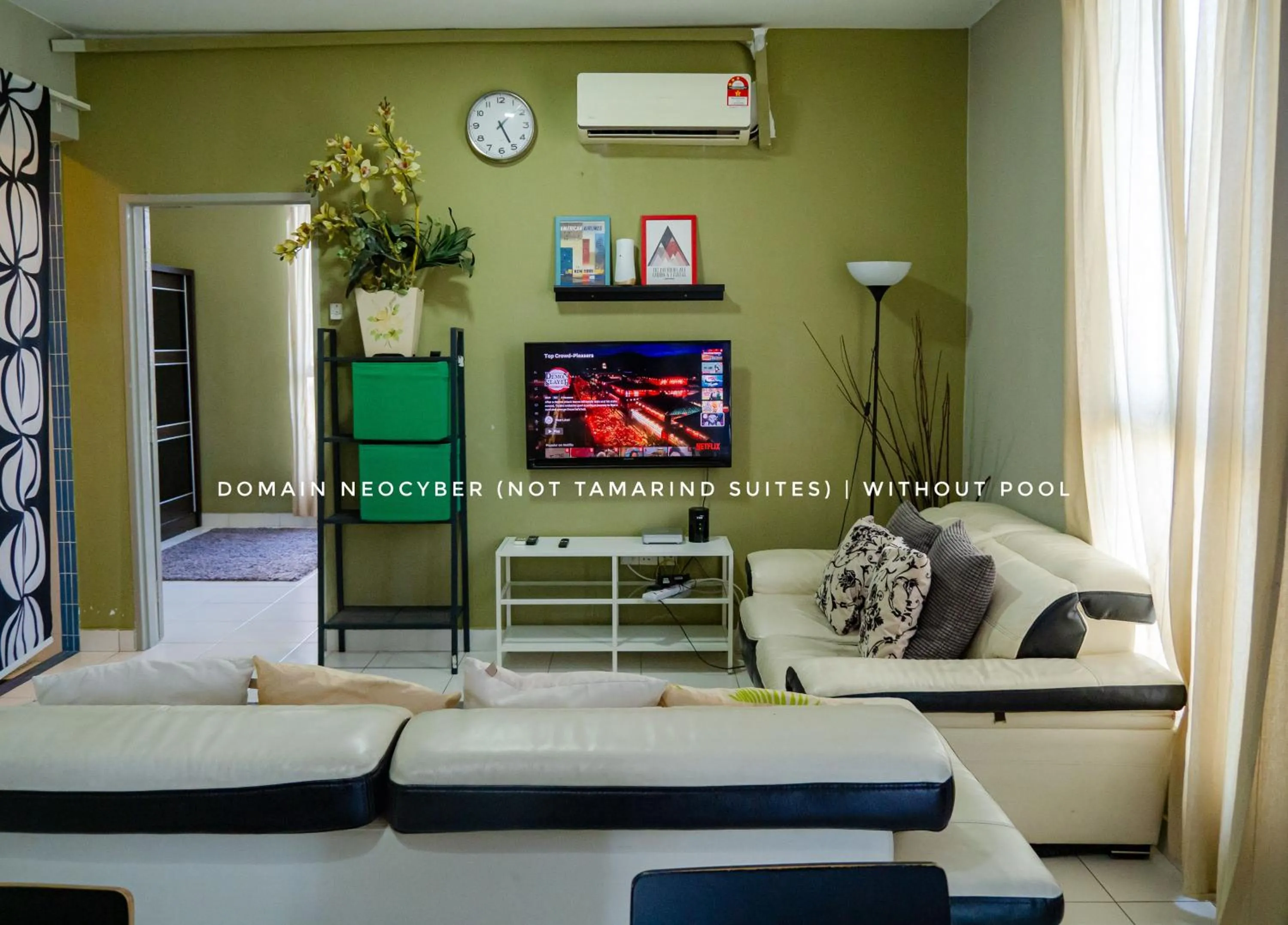 Tamarind Suites or D'Pulze Residence or Domain NeoCyber, click Room selection for location and pics