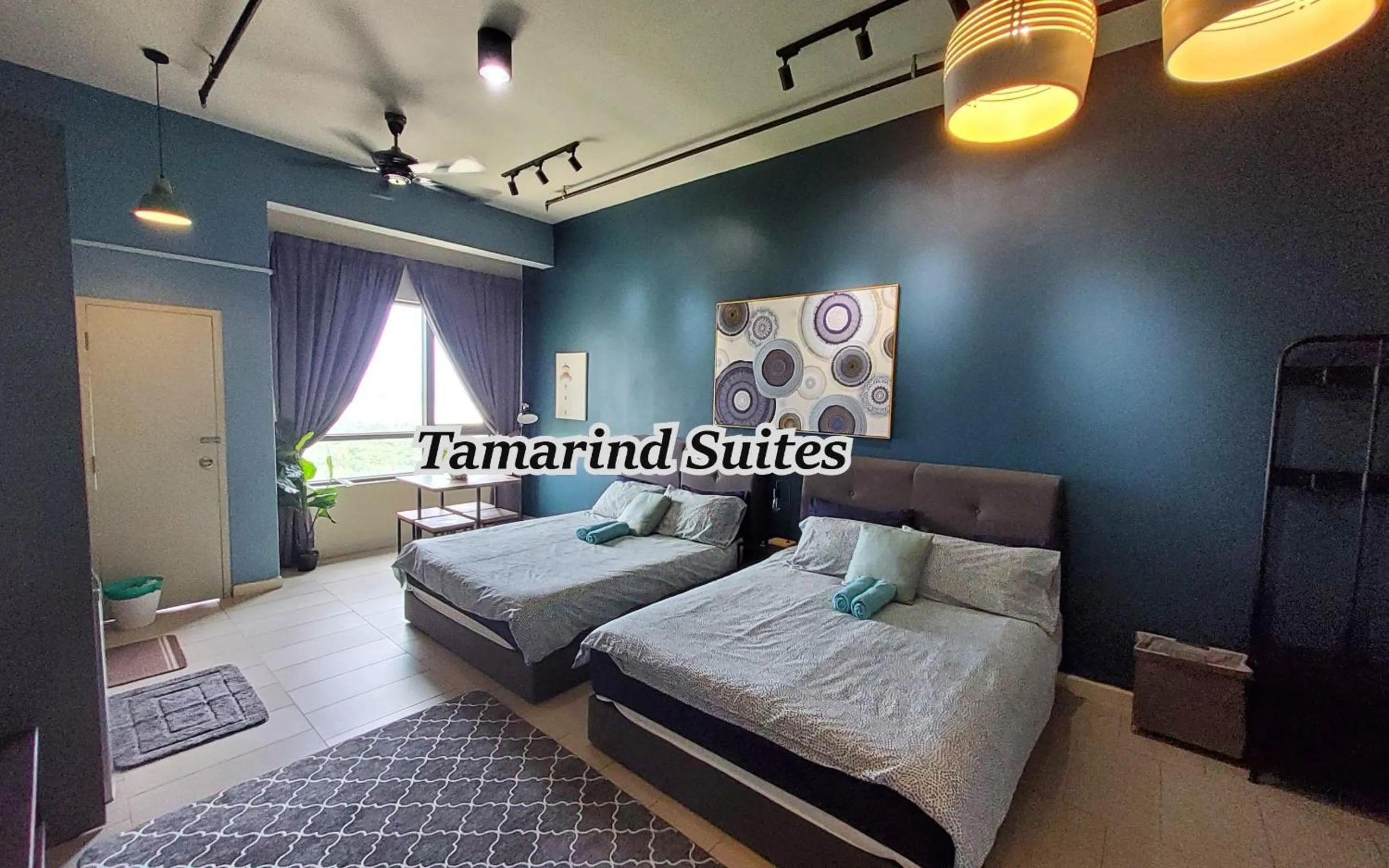 Bed in Tamarind Suites or D'Pulze Residence or Domain NeoCyber, click Room selection for location and pics