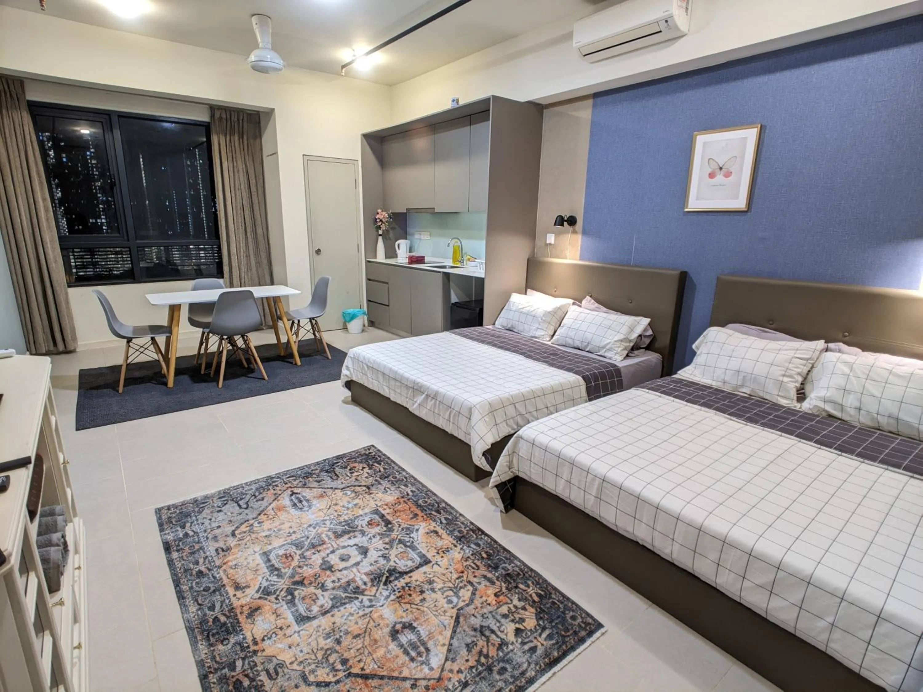 Bed in Tamarind Suites or D'Pulze Residence or Domain NeoCyber, click Room selection for location and pics