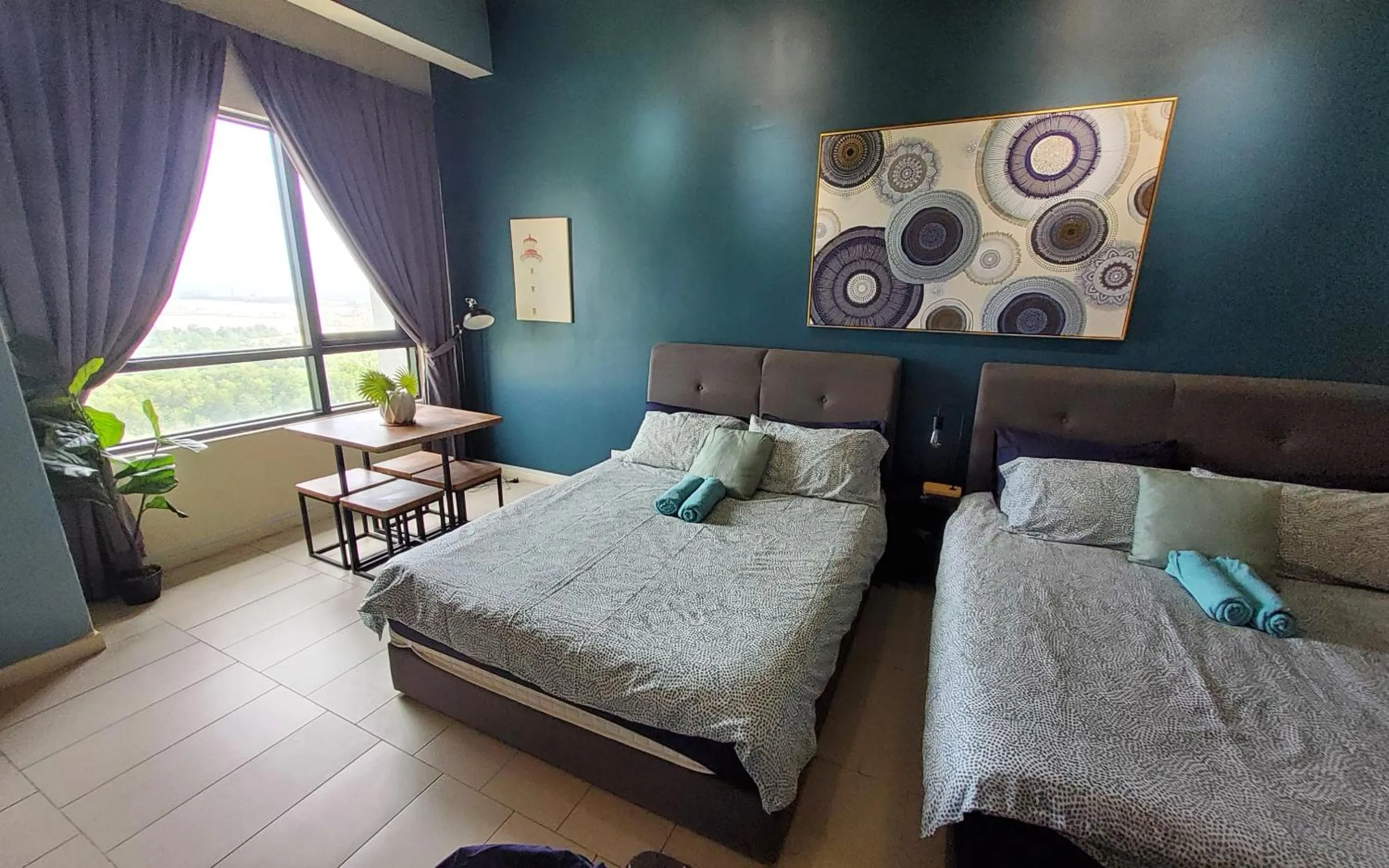 Bed in Tamarind Suites or D'Pulze Residence or Domain NeoCyber, click Room selection for location and pics
