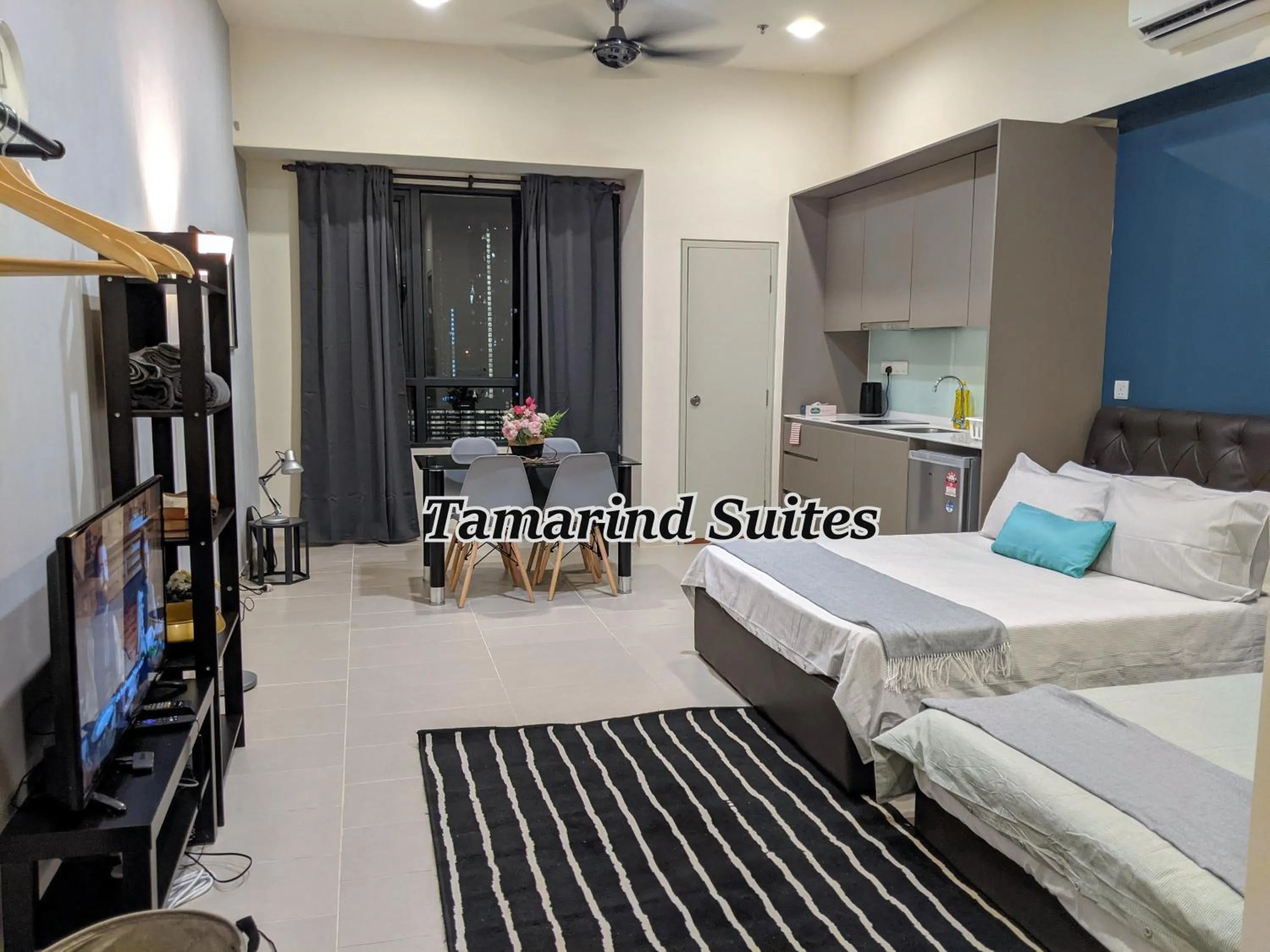 Bed in Tamarind Suites or D'Pulze Residence or Domain NeoCyber, click Room selection for location and pics