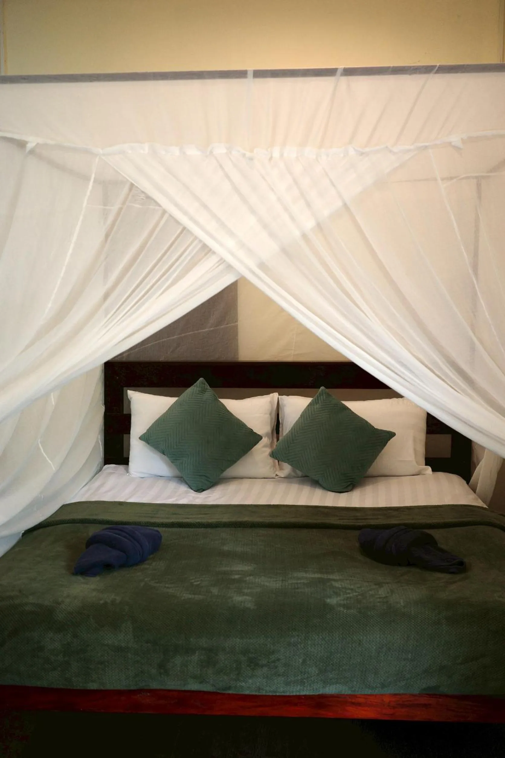 Bed in Khao Sok Green Mountain View