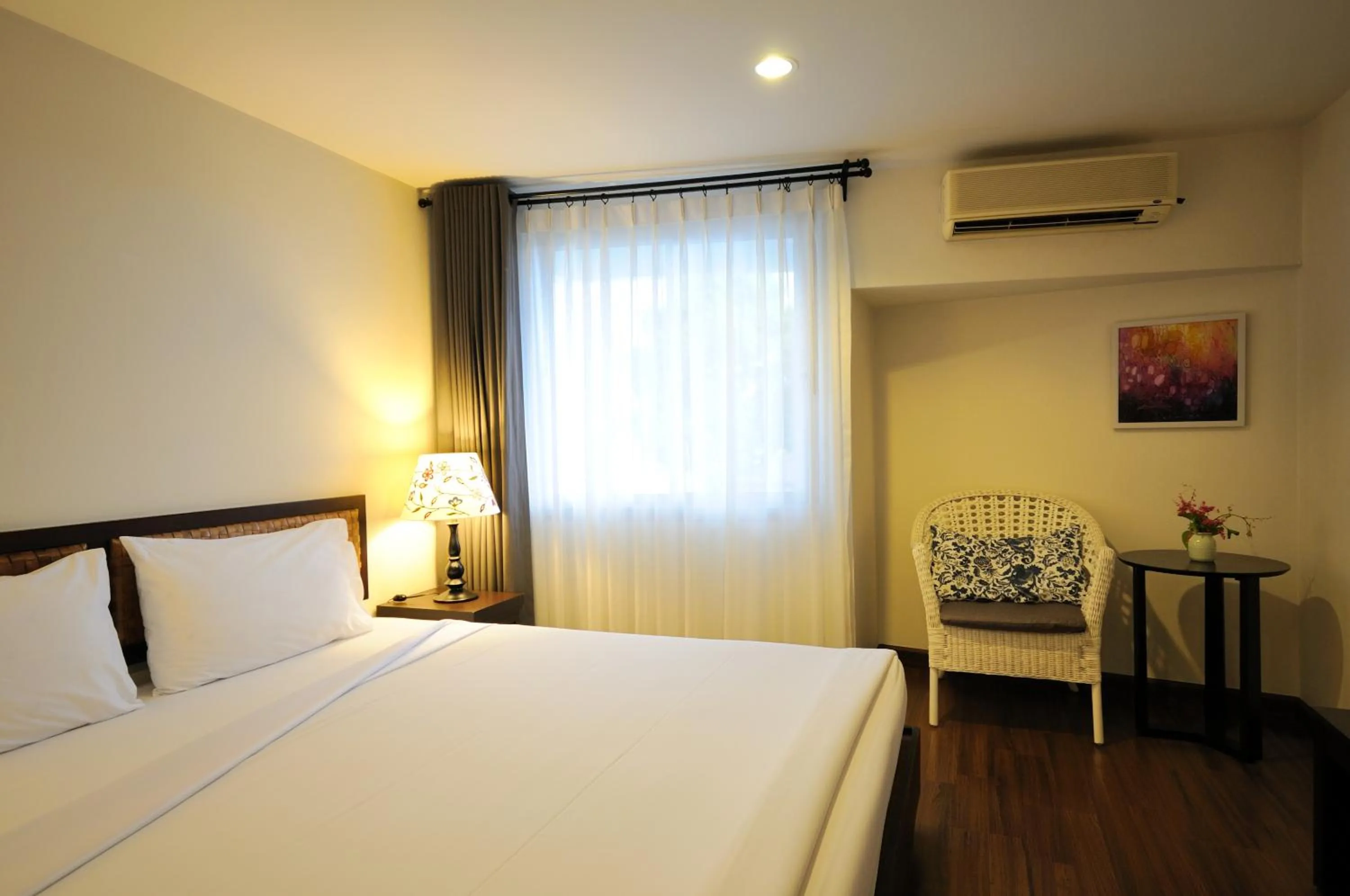 Bedroom, Bed in Kasemsarn Hotel Chanthaburi