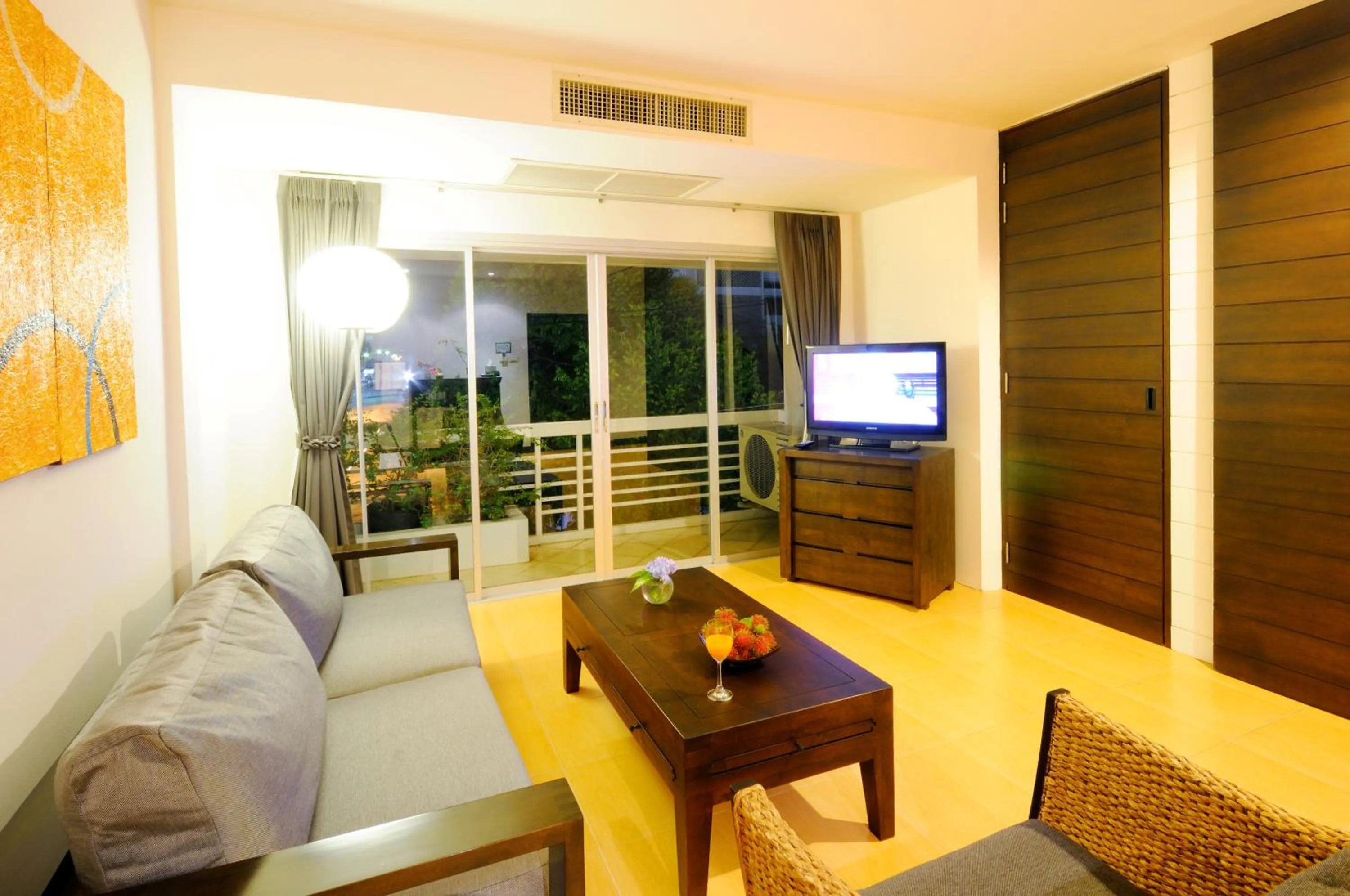 Living room in Kasemsarn Hotel Chanthaburi