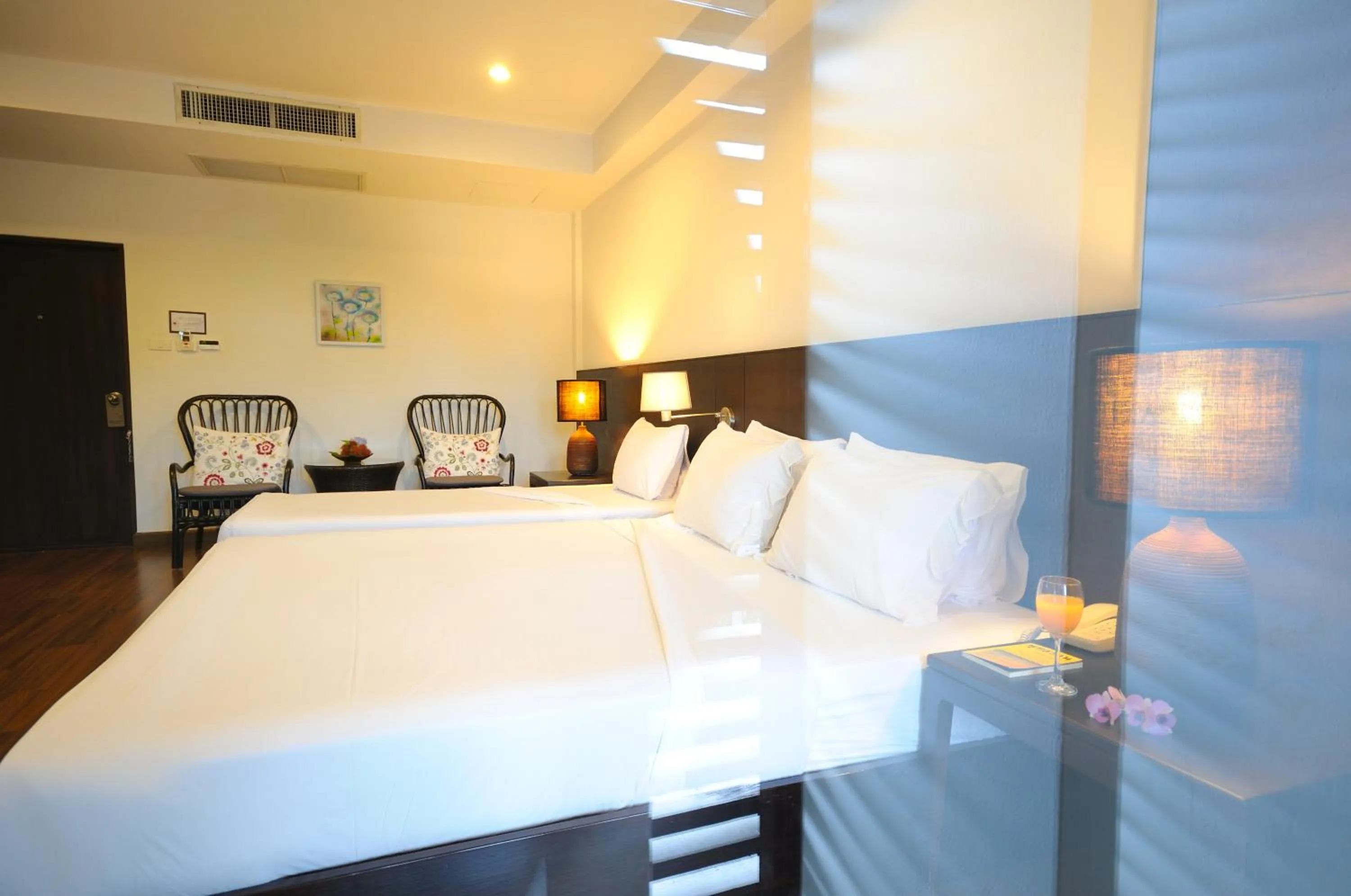 Bedroom, Bed in Kasemsarn Hotel Chanthaburi