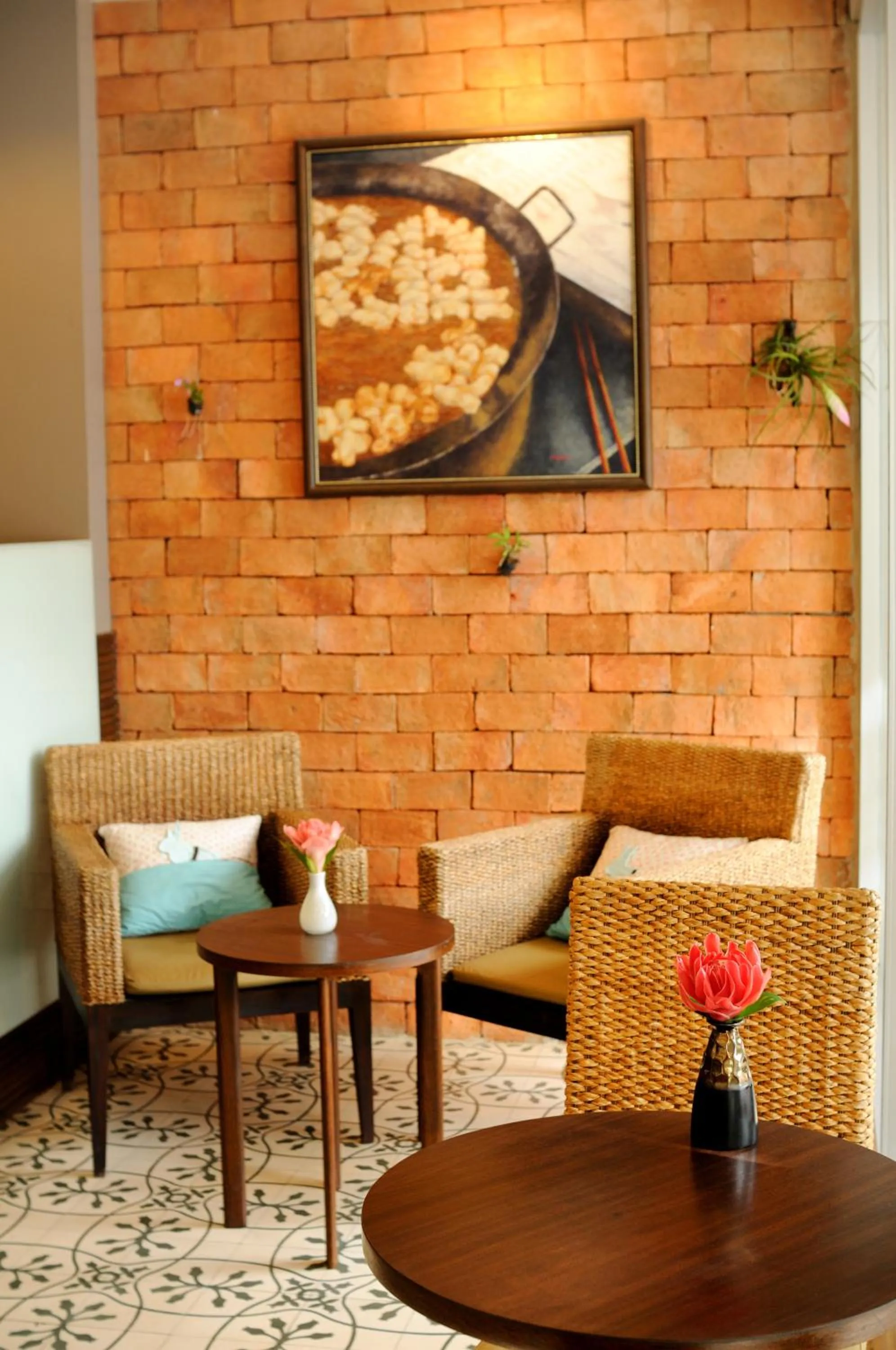 Decorative detail in Kasemsarn Hotel Chanthaburi