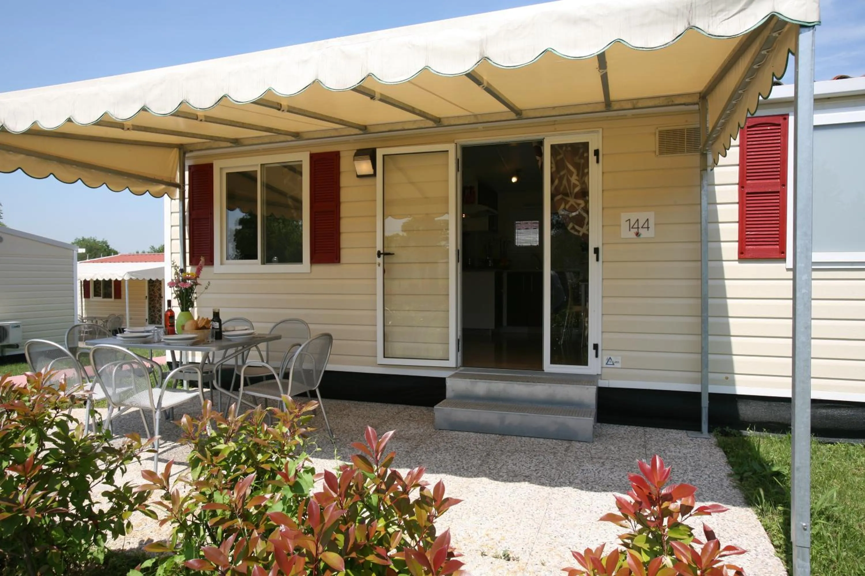 Facade/entrance in The Garda Village