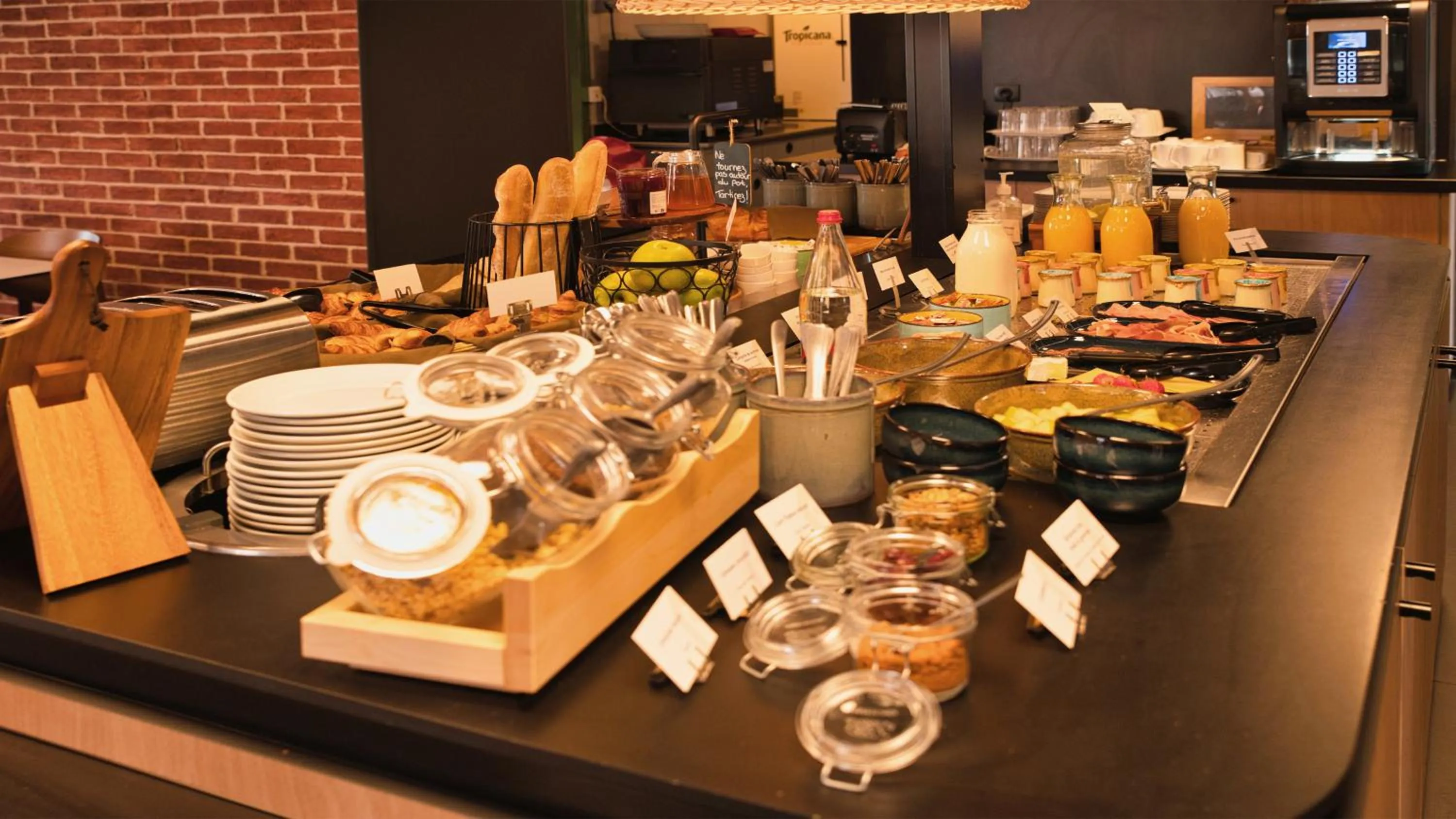 Buffet breakfast in Campanile NATURE - Dreux