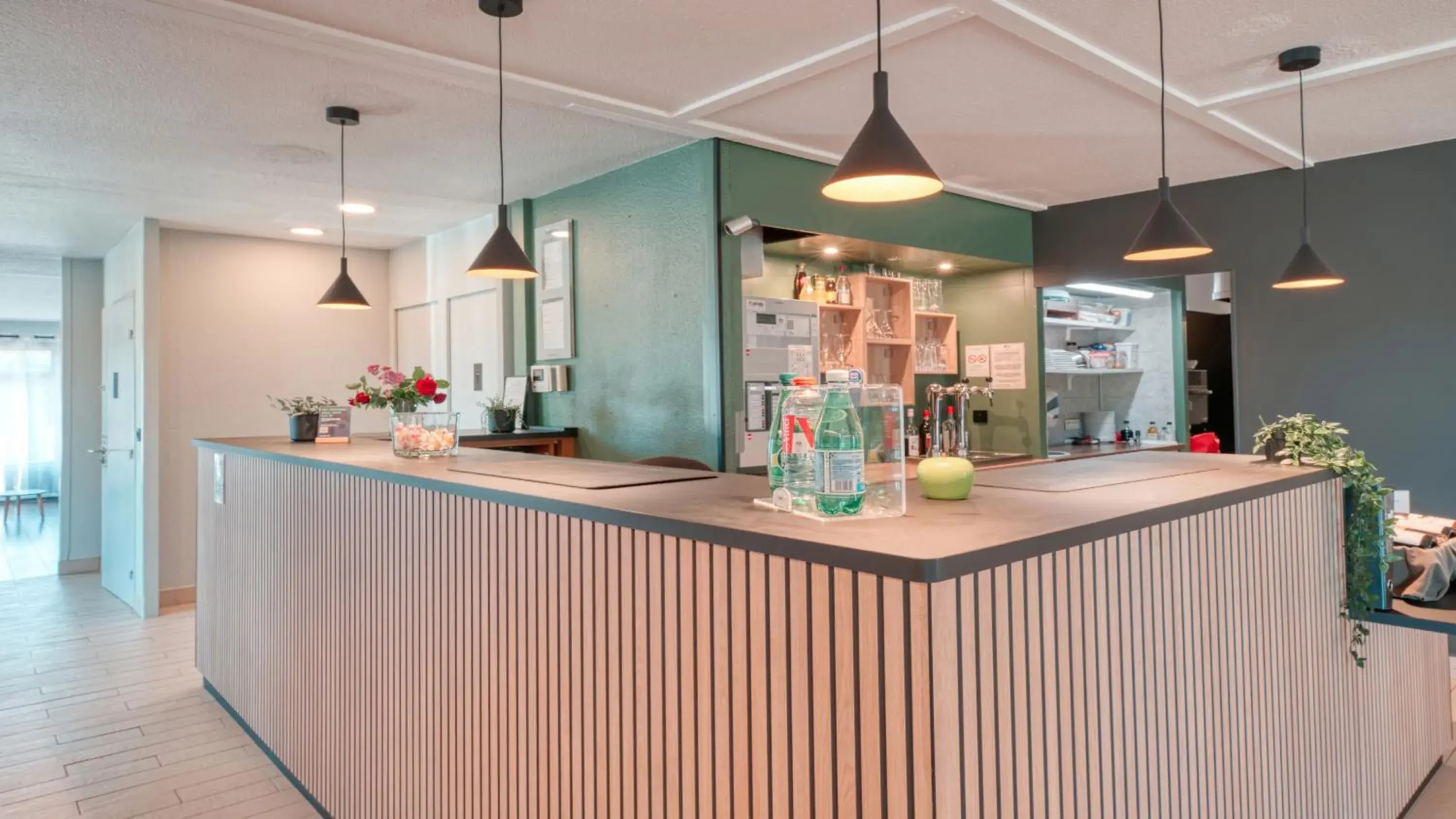 Lobby or reception in Campanile NATURE - Dreux Lobby or reception in Campanile NATURE - Dreux