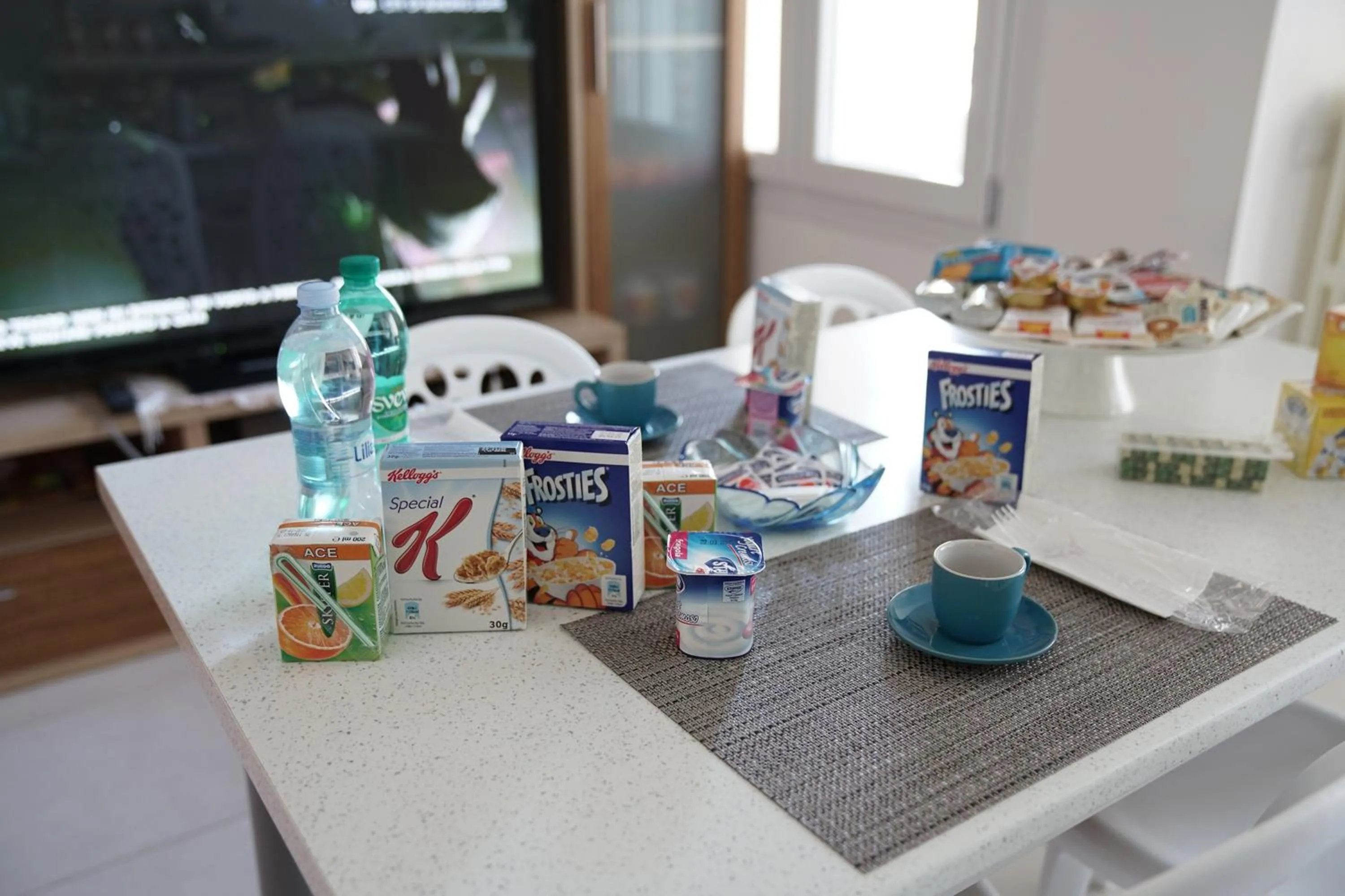 Food and drinks in La Casa dei Sogni