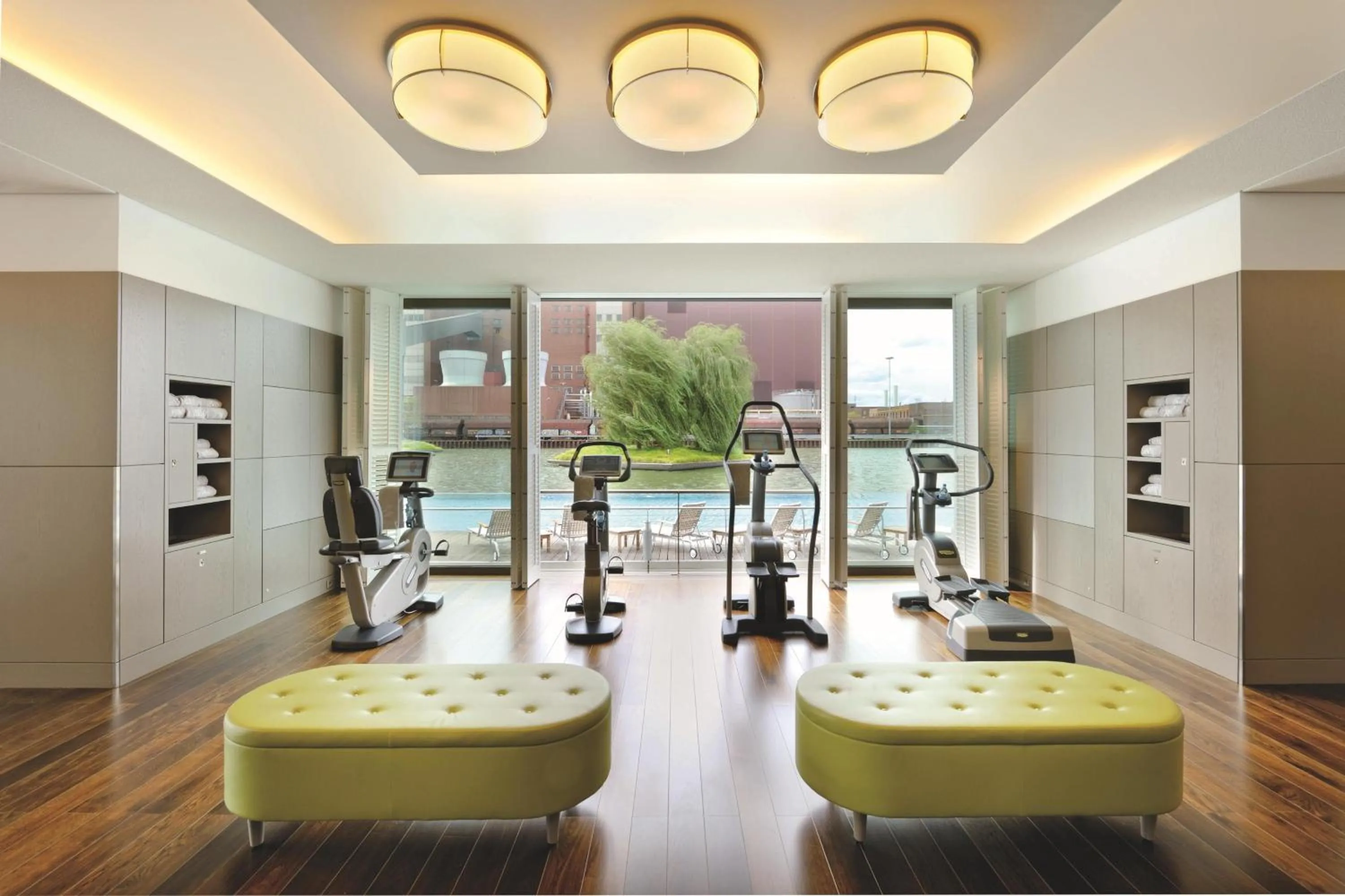 Fitness centre/facilities in The Ritz-Carlton, Wolfsburg