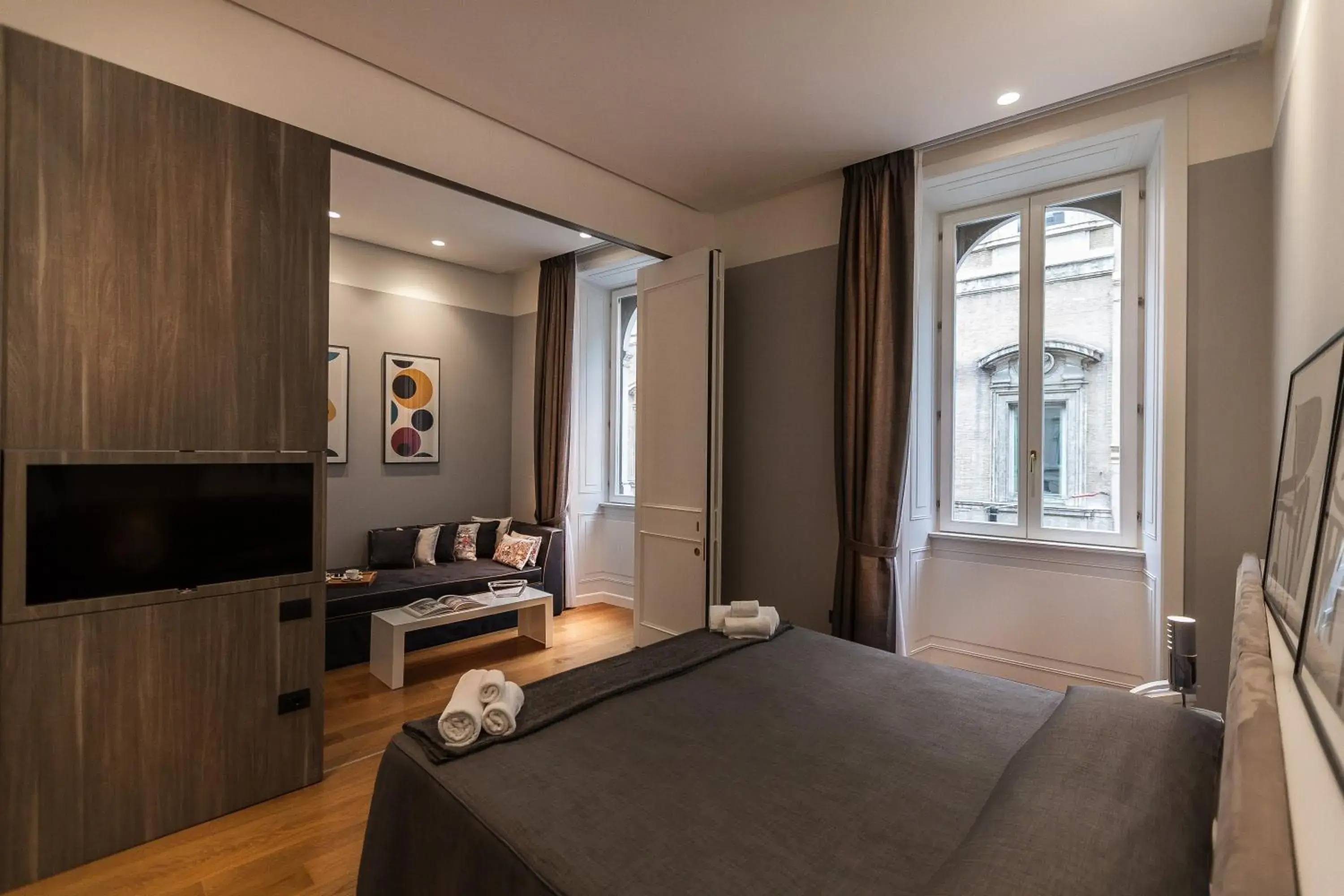 Bed in Amazing Suite Piazza Venezia Bed in Amazing Suite Piazza Venezia