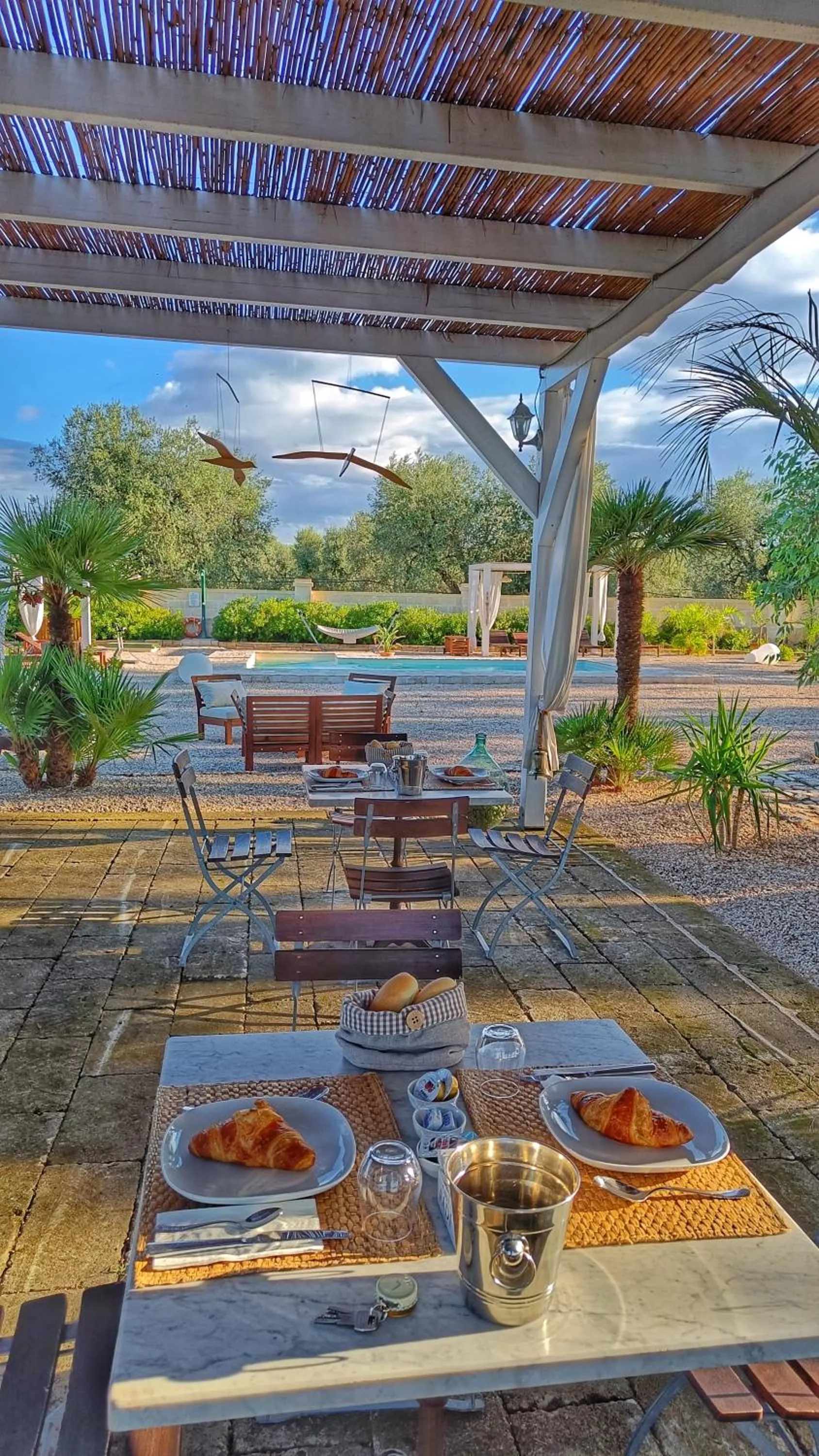 Patio in B&B Sogno Salentino