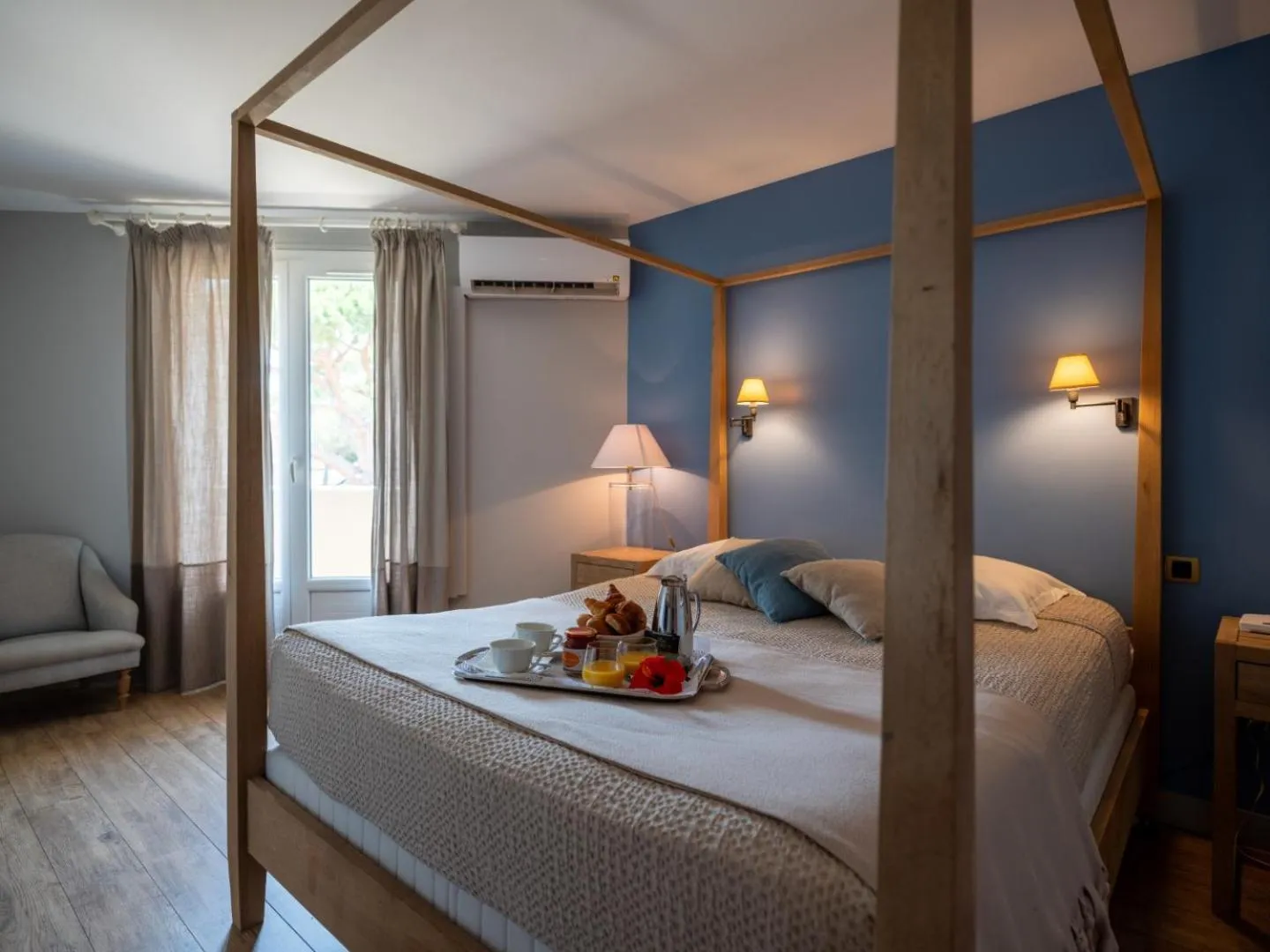 Bed in Hotel Santa Maria