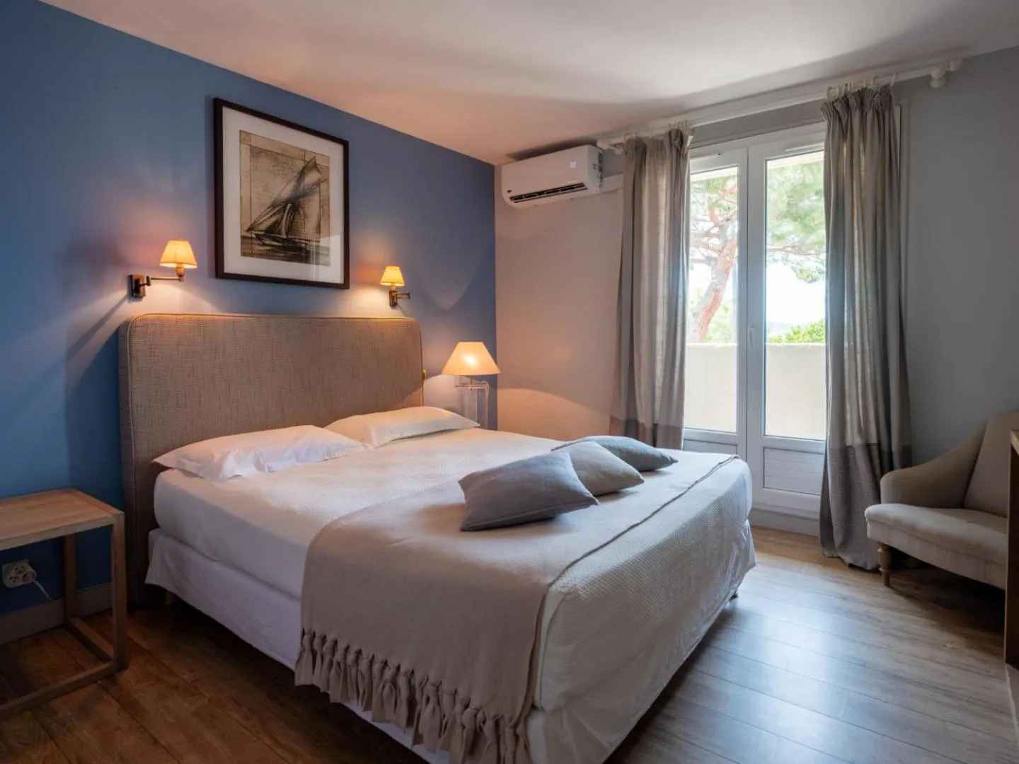 Bed in Hotel Santa Maria