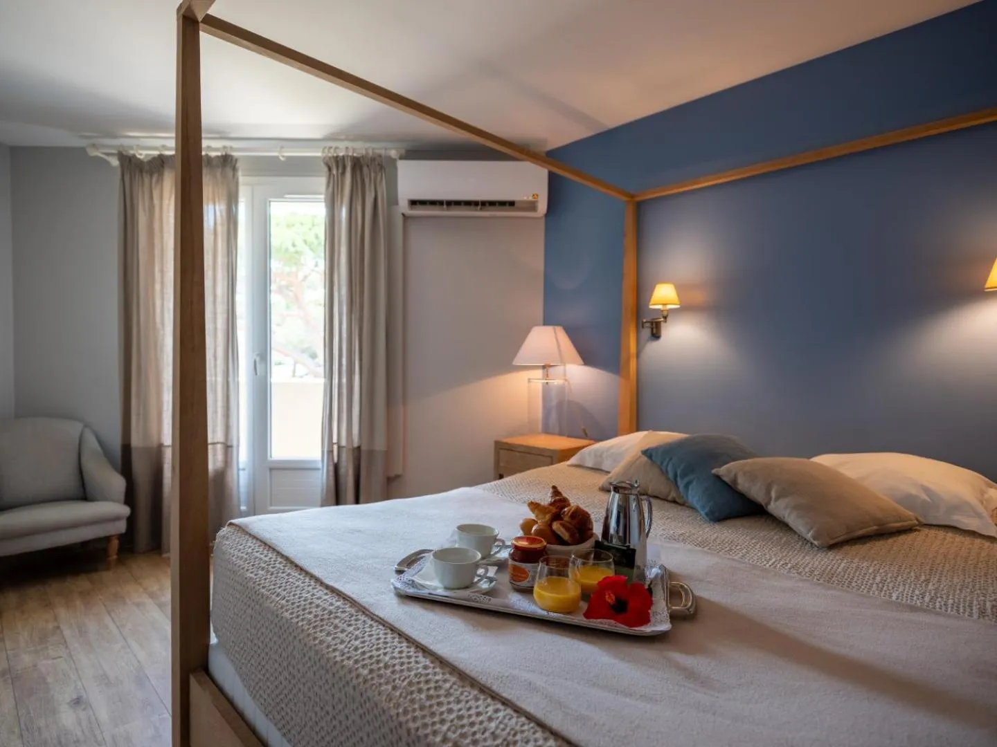 Bed in Hotel Santa Maria