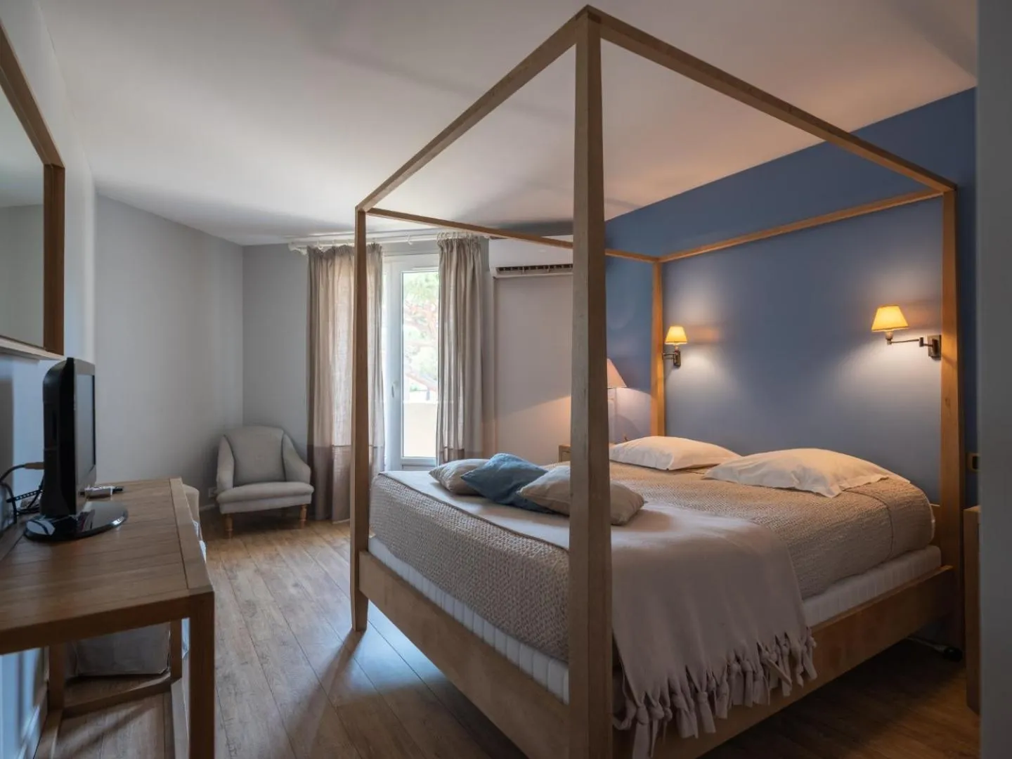 Bed in Hotel Santa Maria