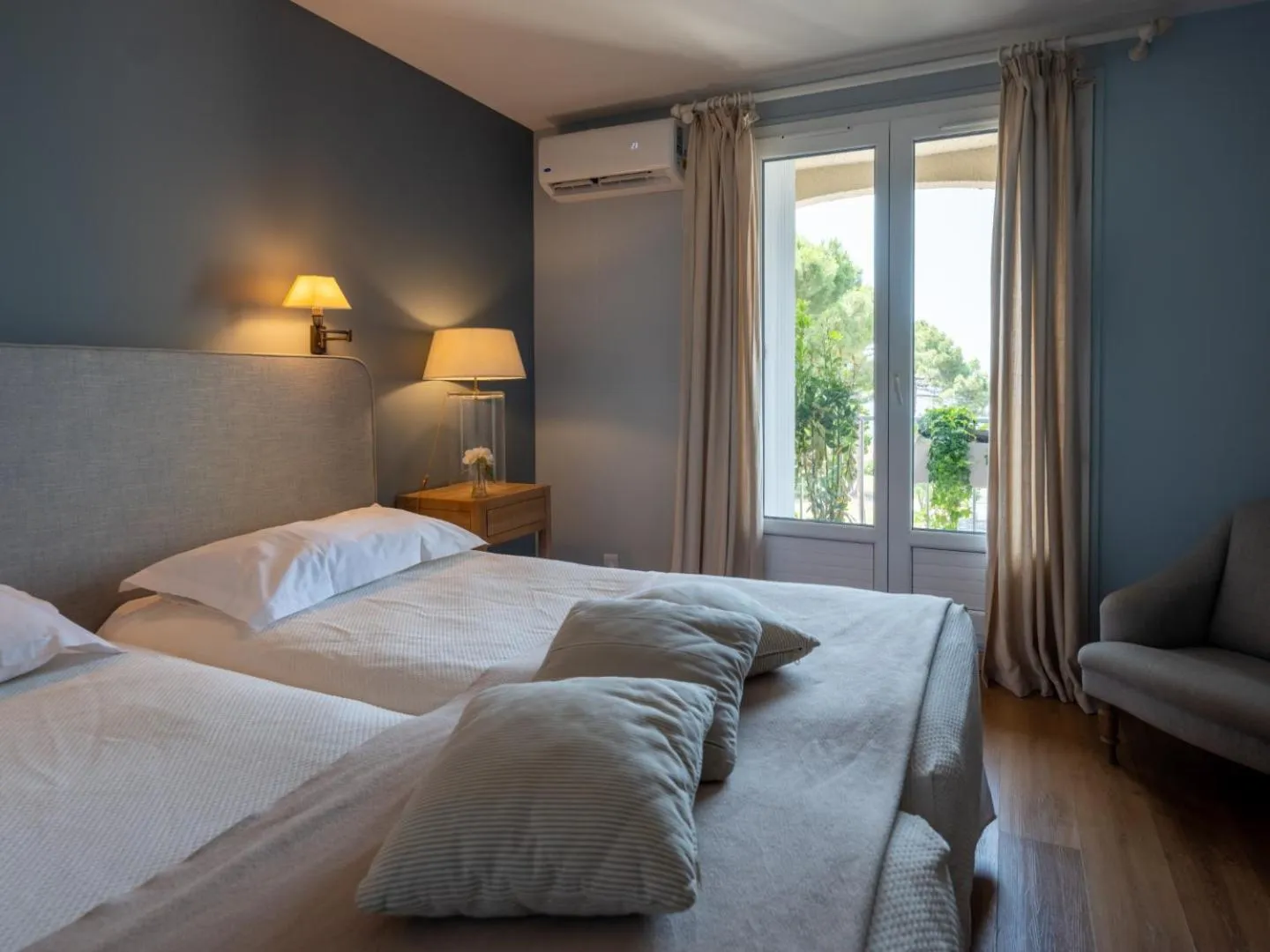 Bed in Hotel Santa Maria