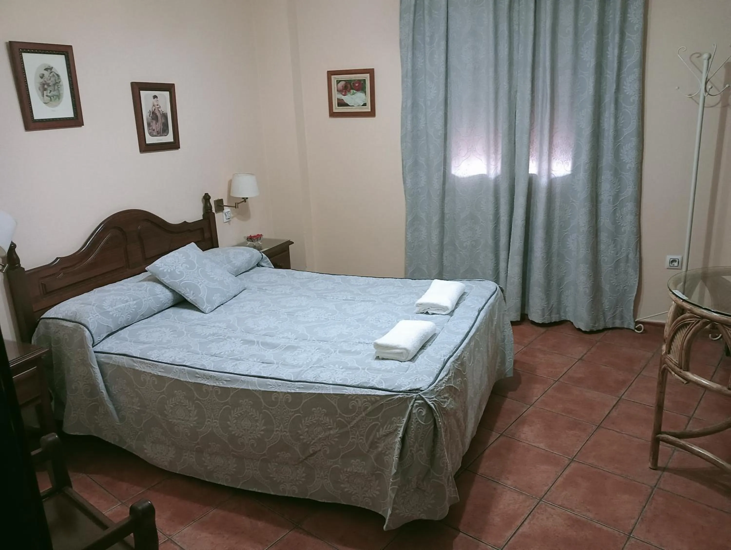 Bed in Hostal Rocio