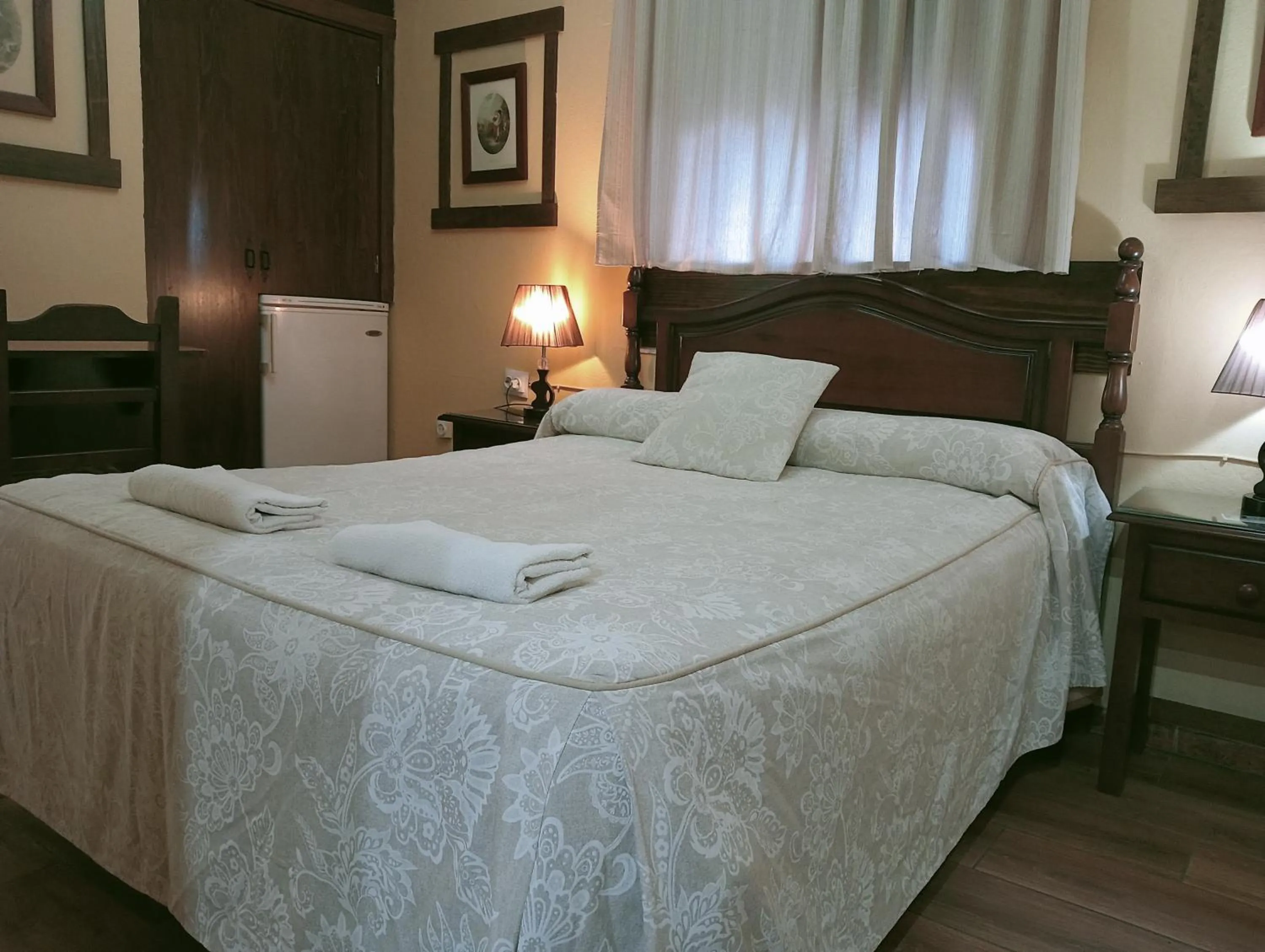 Bed in Hostal Rocio